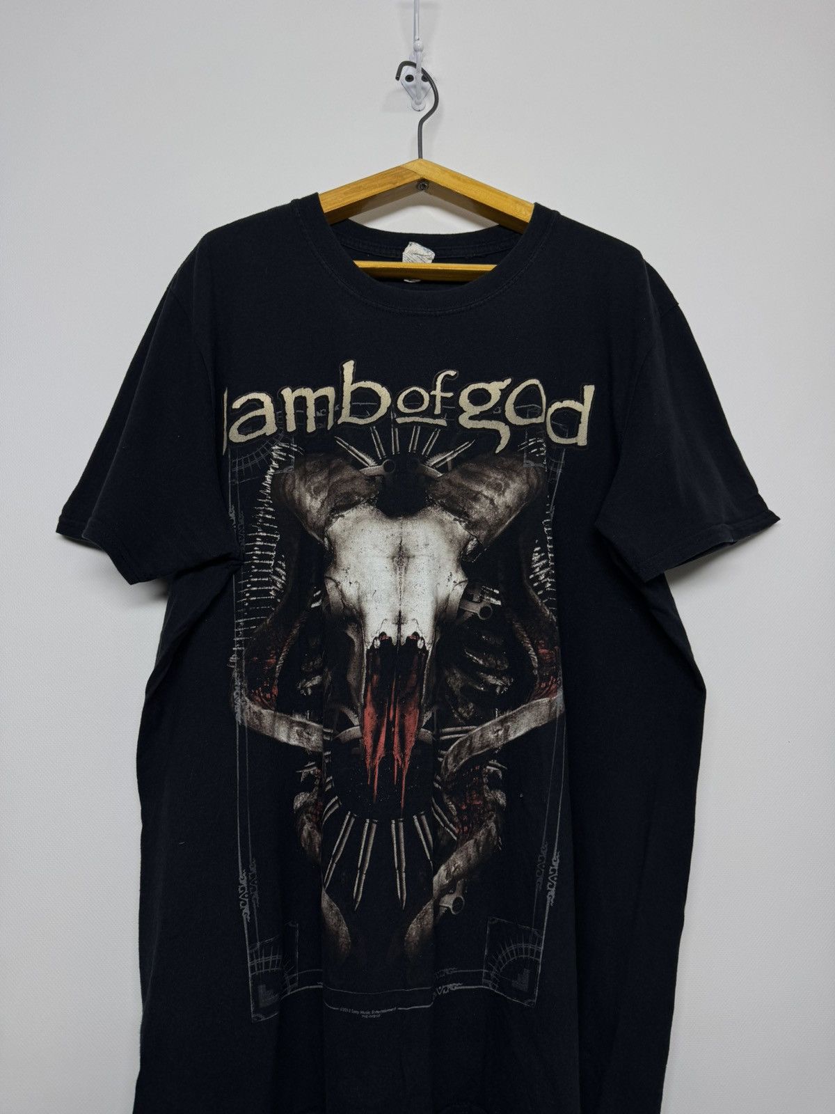Gildan Vintage 2013 Lamb Of God t-shirt Size US L / EU 52-54 / 3 - 2 Thumbnail