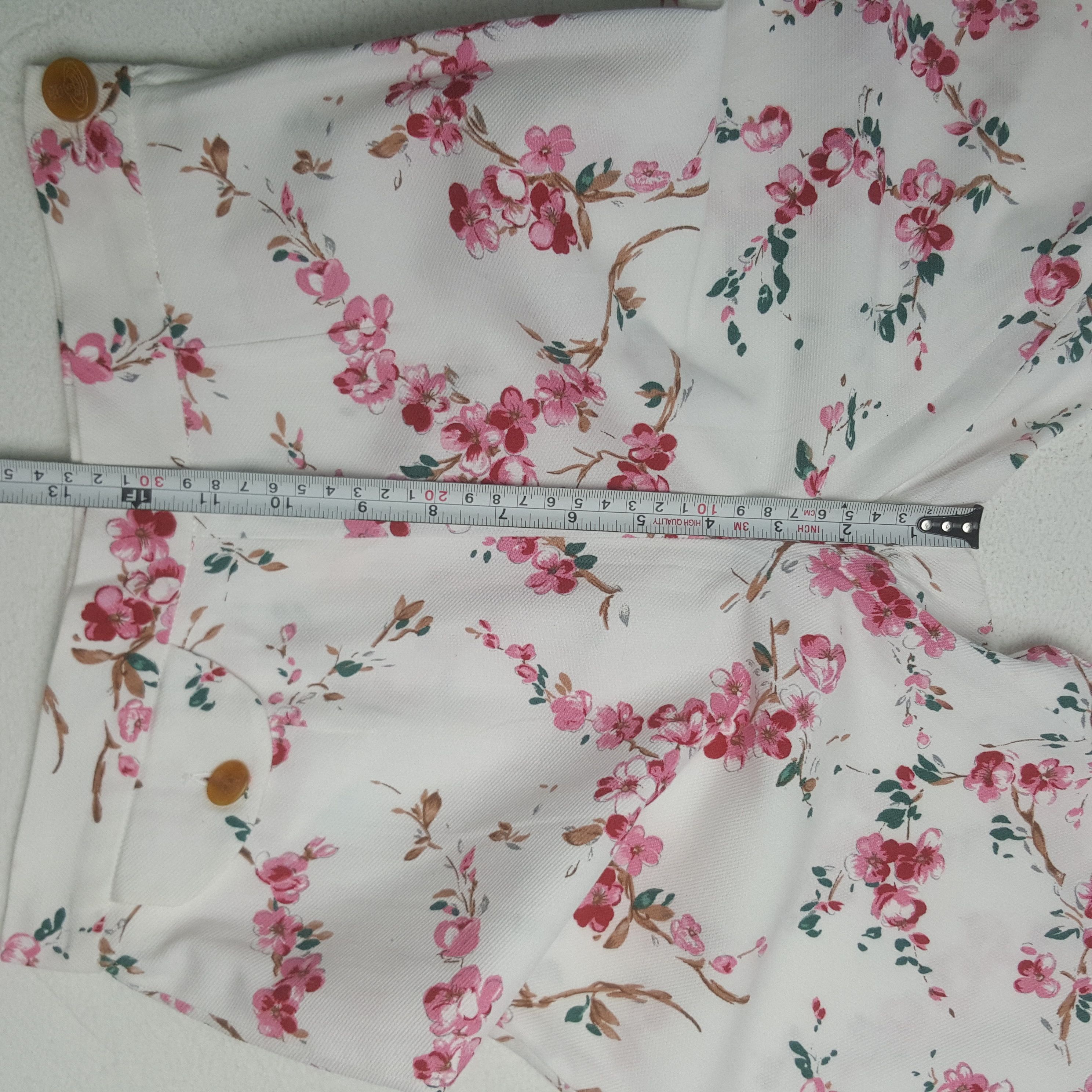 Vivienne Westwood Vintage Vivienne Westwood Red Label Flower Design Pants Size 24" / US 00 / IT 34 - 8 Thumbnail