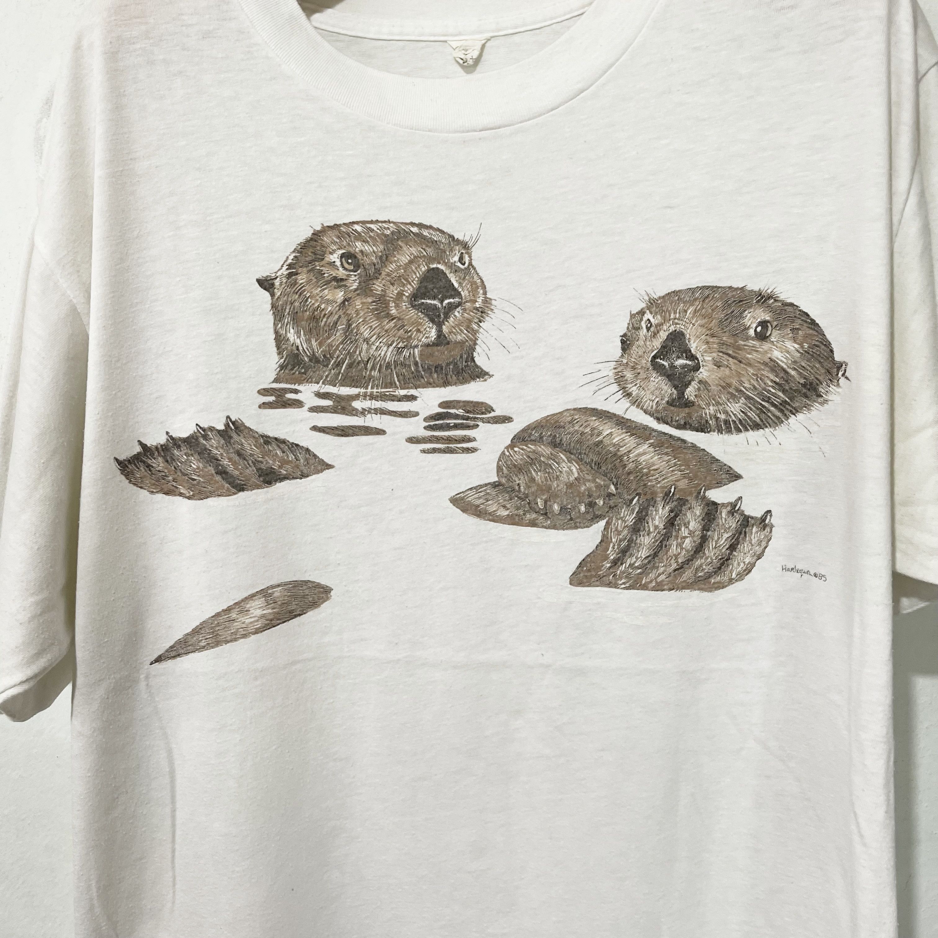 Vintage Vintage 1985 Sea otter Shirt Size US L / EU 52-54 / 3 - 2 Thumbnail