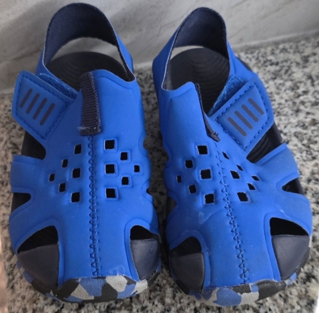Other Wonder Nation Toddler Kids Bump Toe Sandals Blue Size 5/6 Size US 5 / EU 37 - 1 Thumbnail