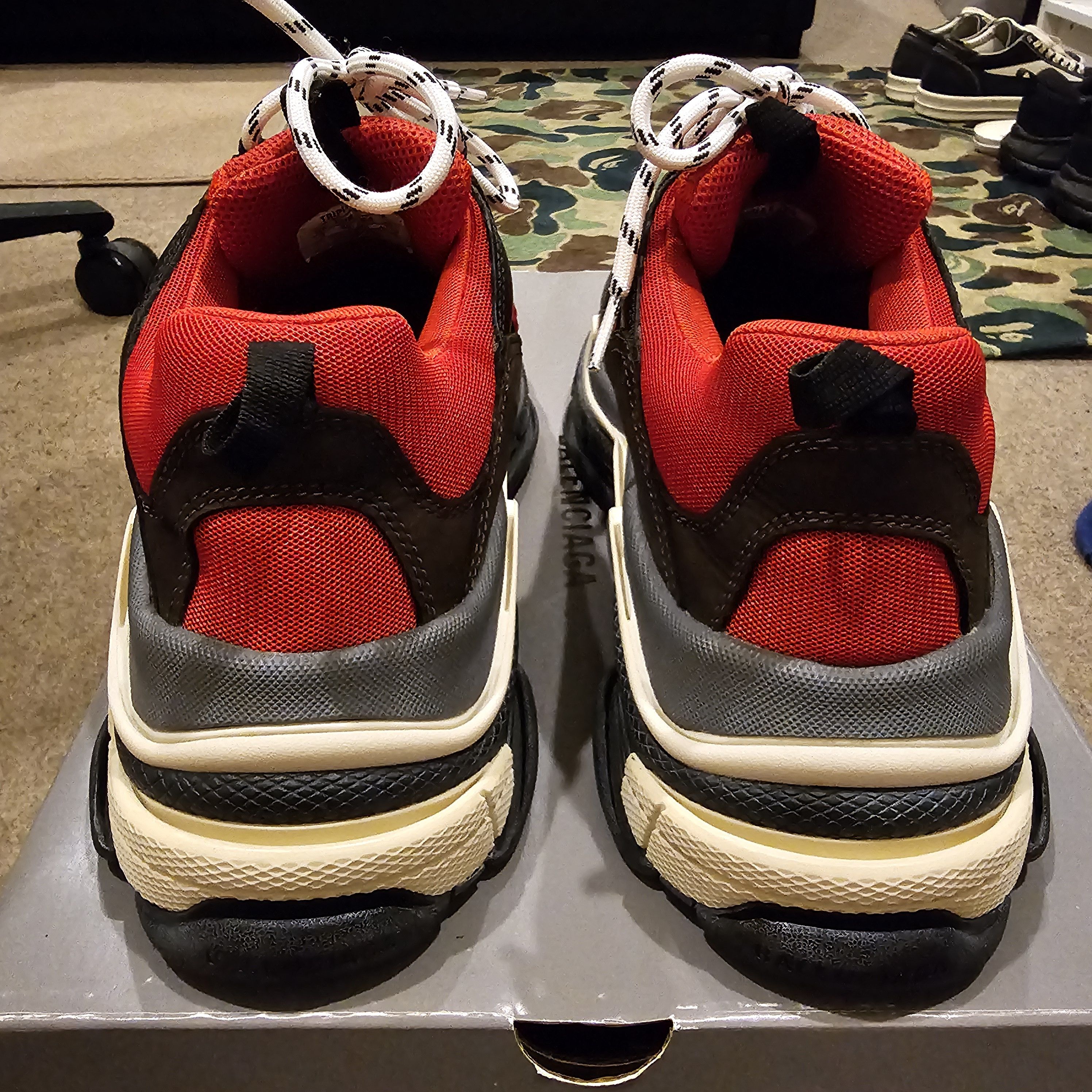 Balenciaga Balenciaga triple s (Red) Size US 10 / EU 43 - 3 Thumbnail