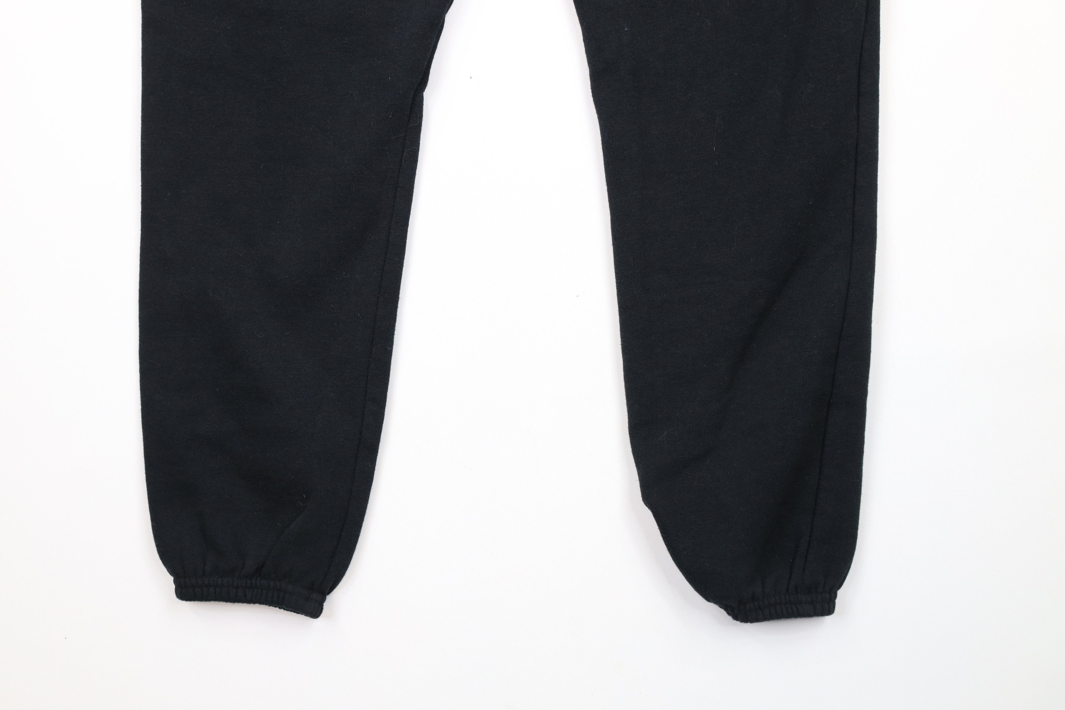 True Religion × Vintage True Religion Spell Out Cuffed Sweatpants Joggers Black Size 30 - 12 Thumbnail