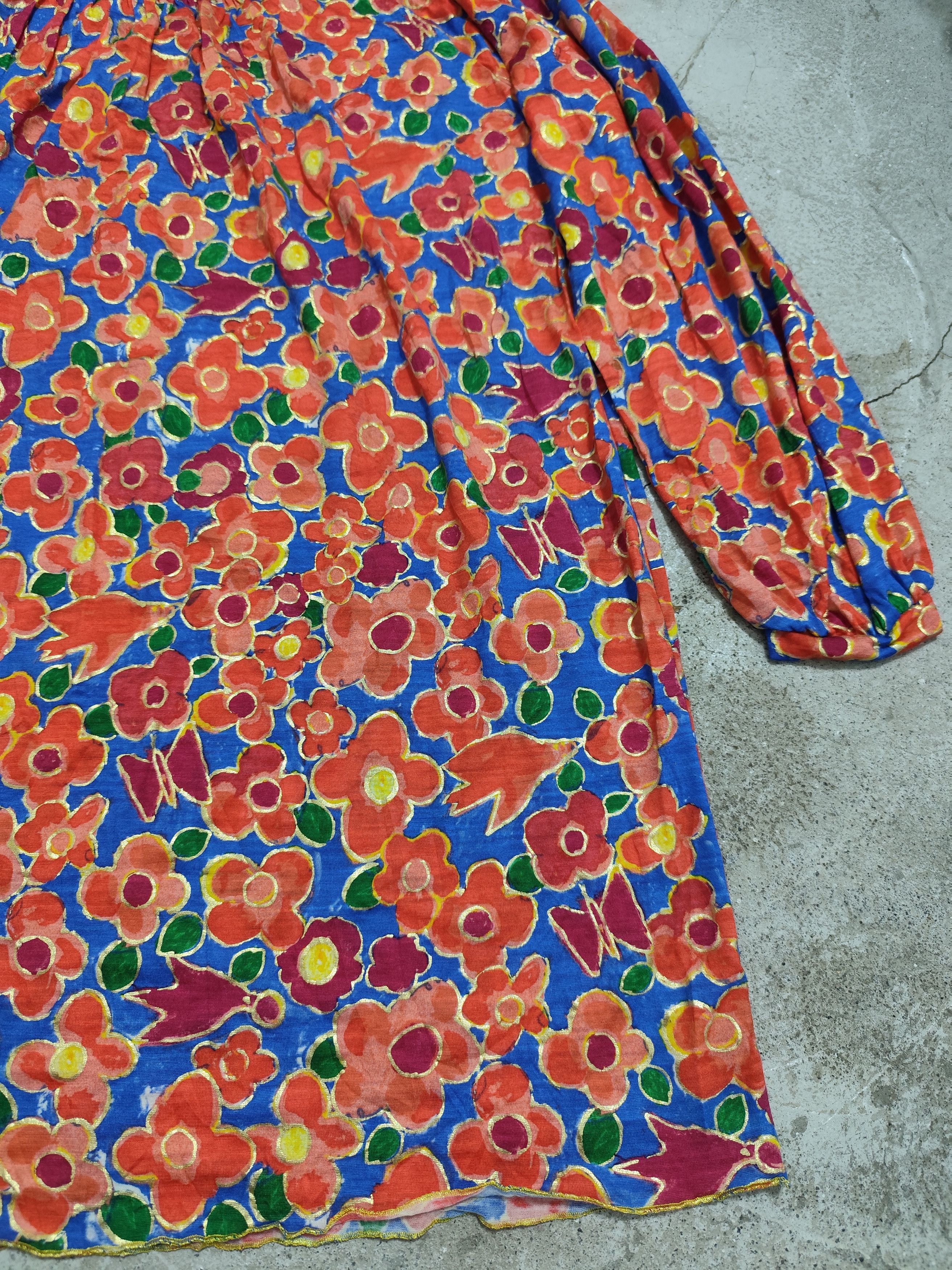 Issey Miyake Tsumori chisato spring wear all over print floral Size L / US 10 / IT 46 - 10 Thumbnail