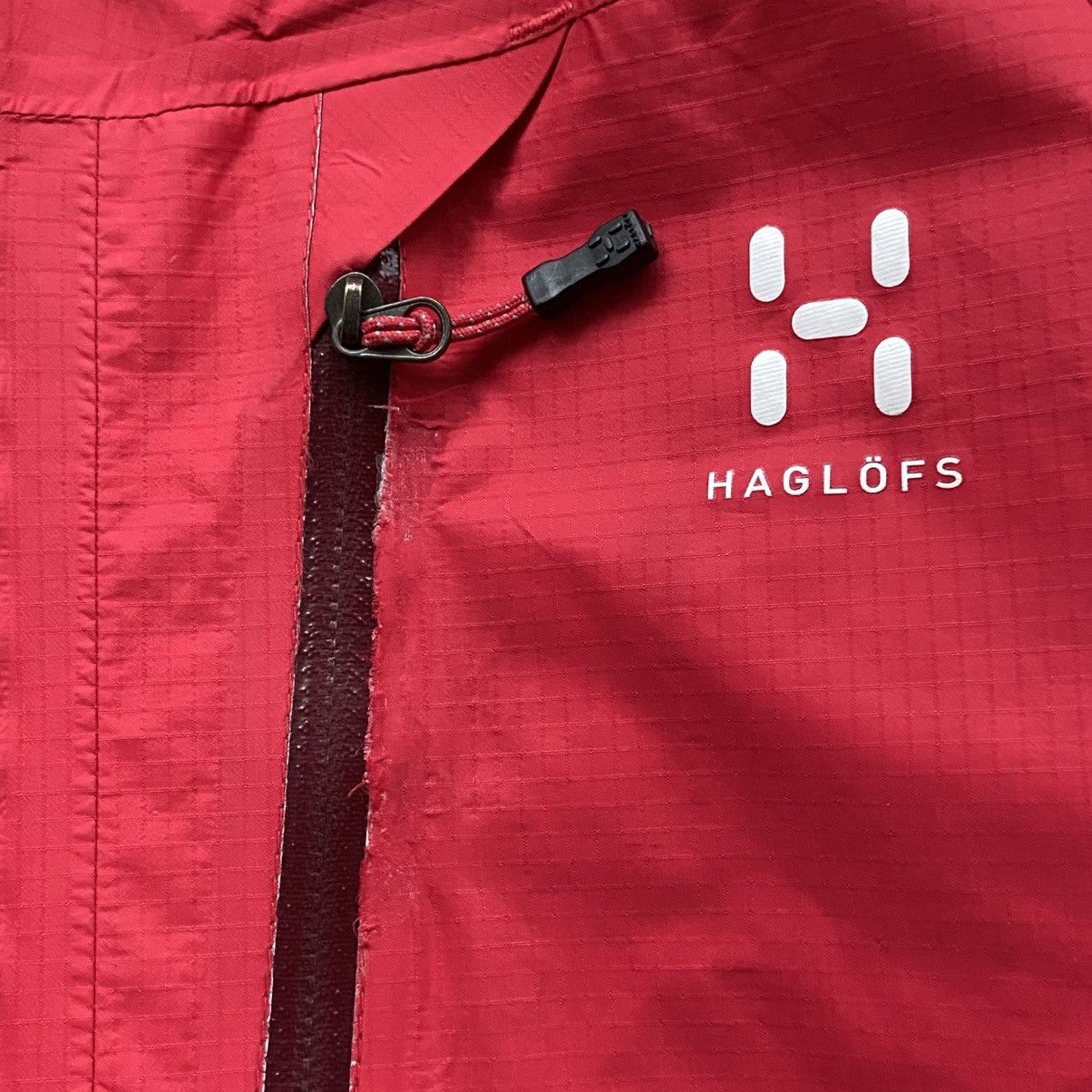 Haglofs 📌 Outdoor Haglofs Gore-Tex Light Rain Gorpcore Jacket Size L / US 10 / IT 46 - 8 Thumbnail