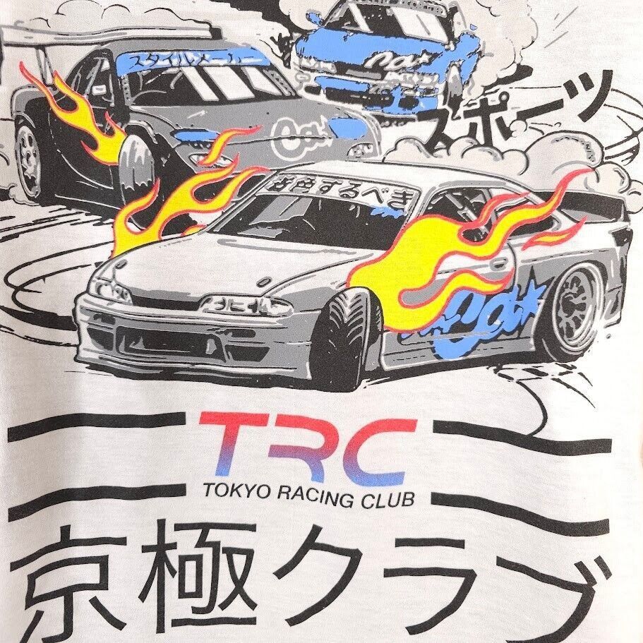 Other Tokyo Racing Club T Shirt Mens Size Medium White Streetwear Size US M / EU 48-50 / 2 - 4 Thumbnail