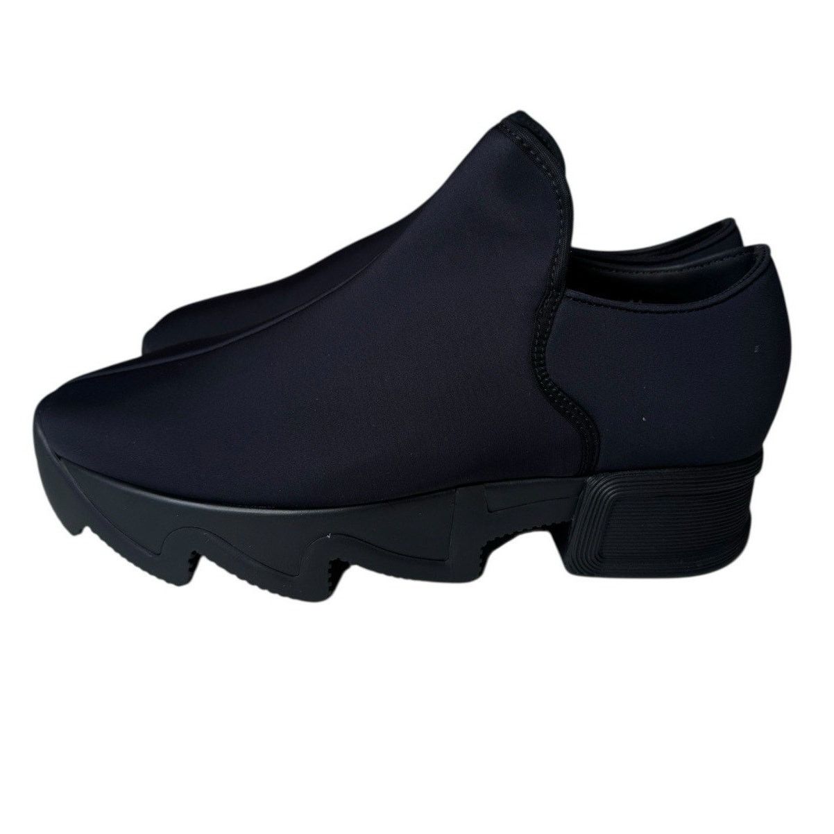 iRi NYC WES Black Neoprene Streetwear Sneakers Unisex