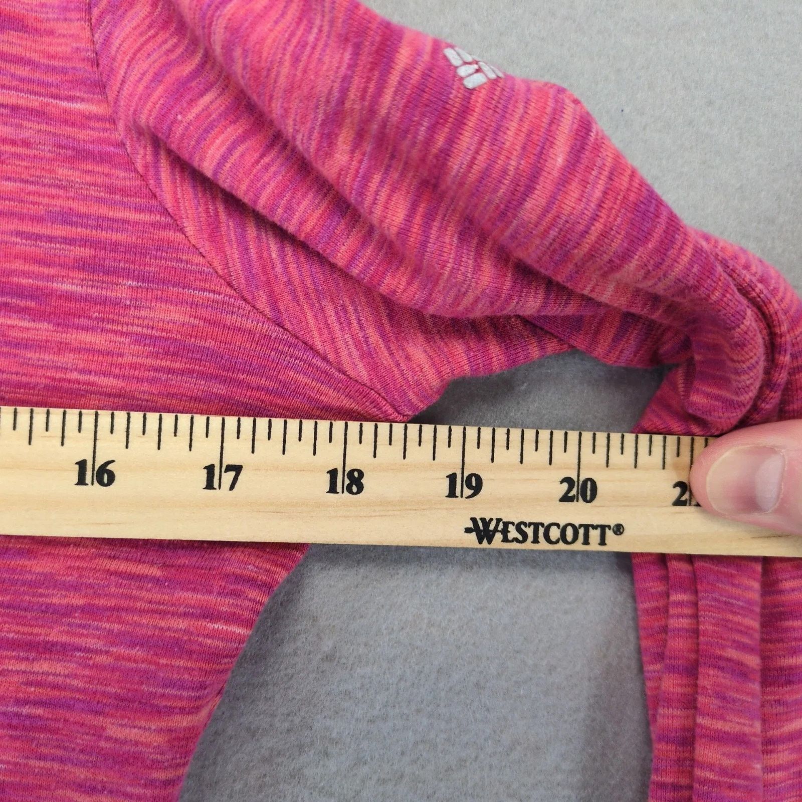 Columbia Columbia 1/4 Zip OuterSpaced Pink Pullover Womens M Long Slv Size M / US 6-8 / IT 42-44 - 5 Thumbnail