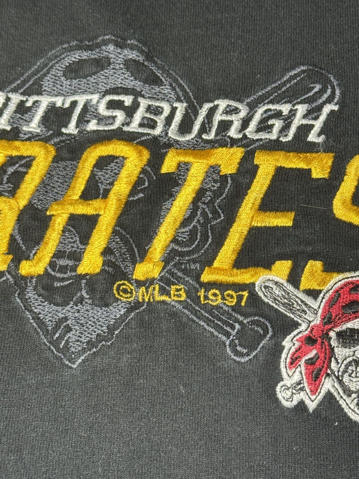 Vintage Vintage 90s Pittsburgh Steelers Embroidered Baseball T Shirt Size US L / EU 52-54 / 3 - 3 Thumbnail