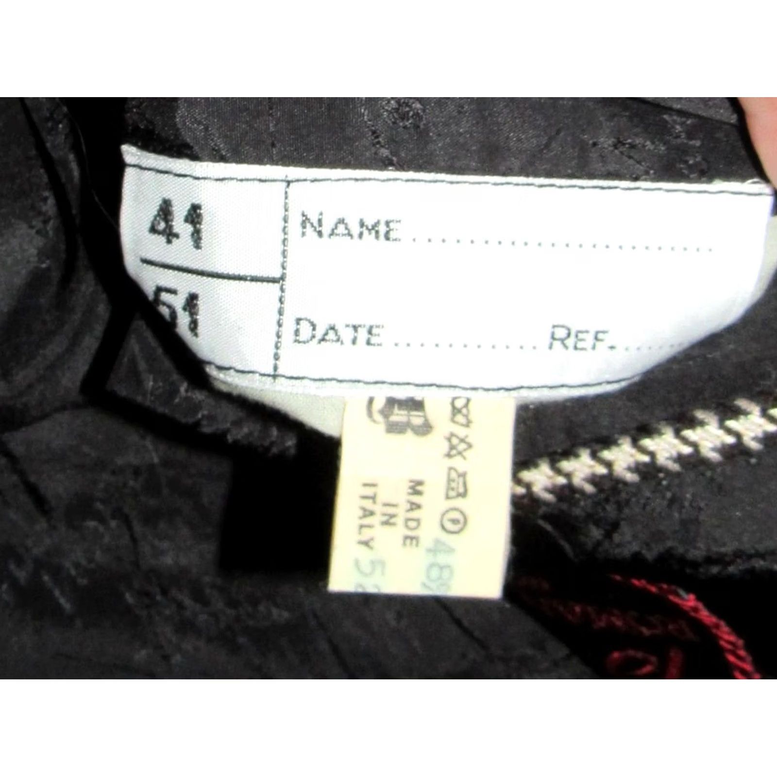Brioni BRIONI Blazer 41R Black White Houndstooth Wool Double Breasted Roman Style Blazer Mens Size 42R - 5 Thumbnail