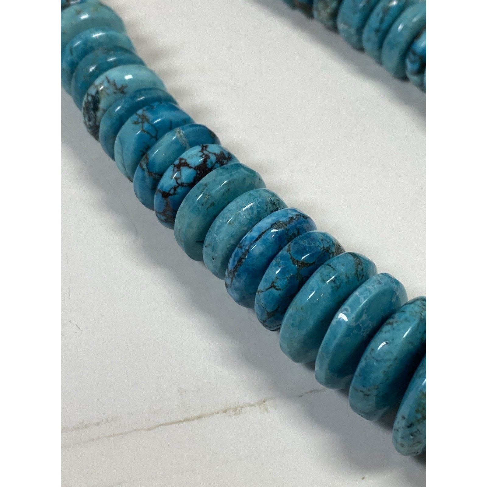 Other Turquoise Disc Necklace w/ Reddish Brown Matrix Size ONE SIZE - 3 Thumbnail