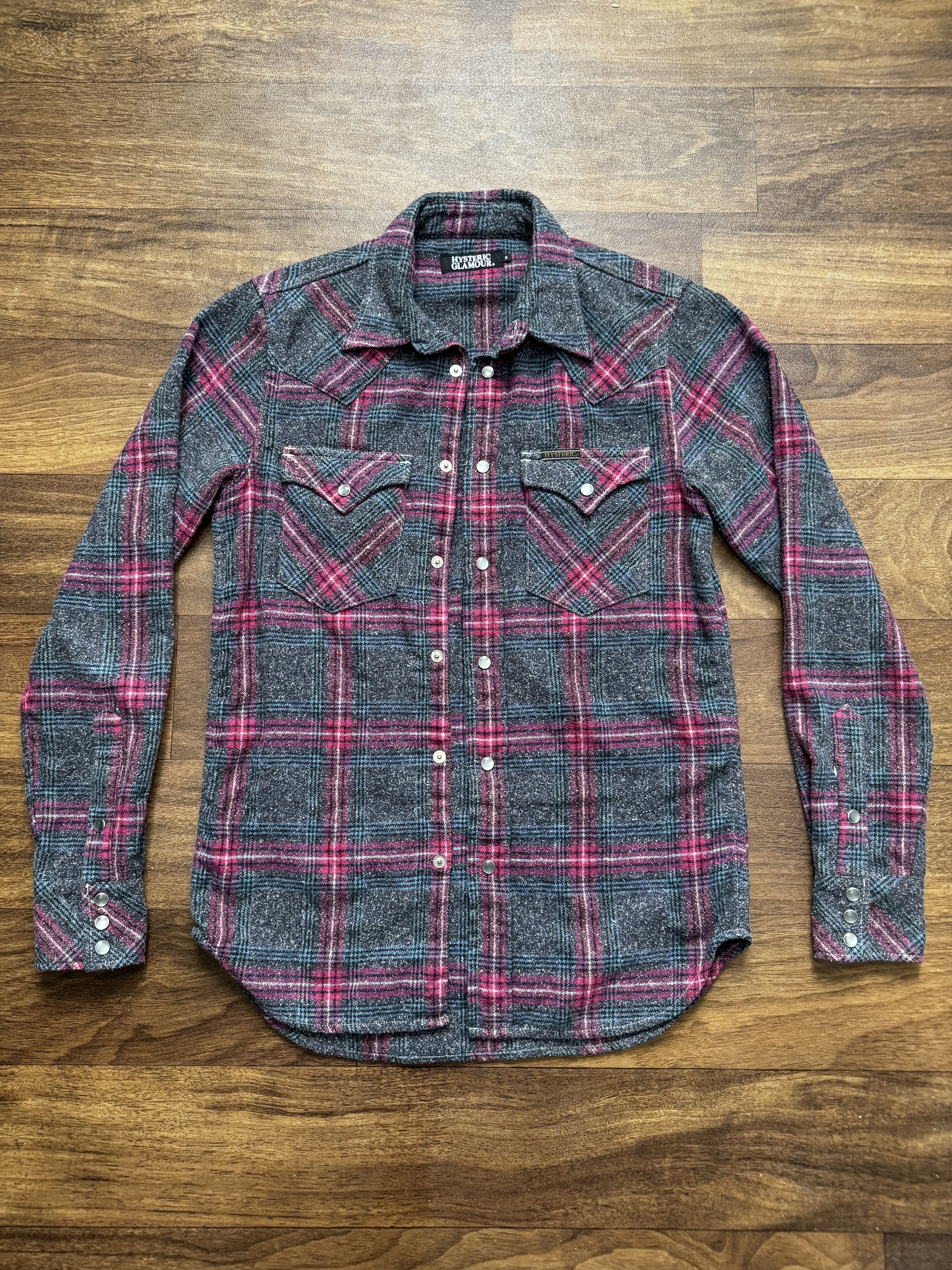Hysteric Glamour Hysteric Glamour Western Snap Button Shirt Size US S / EU 44-46 / 1 - 1 Thumbnail