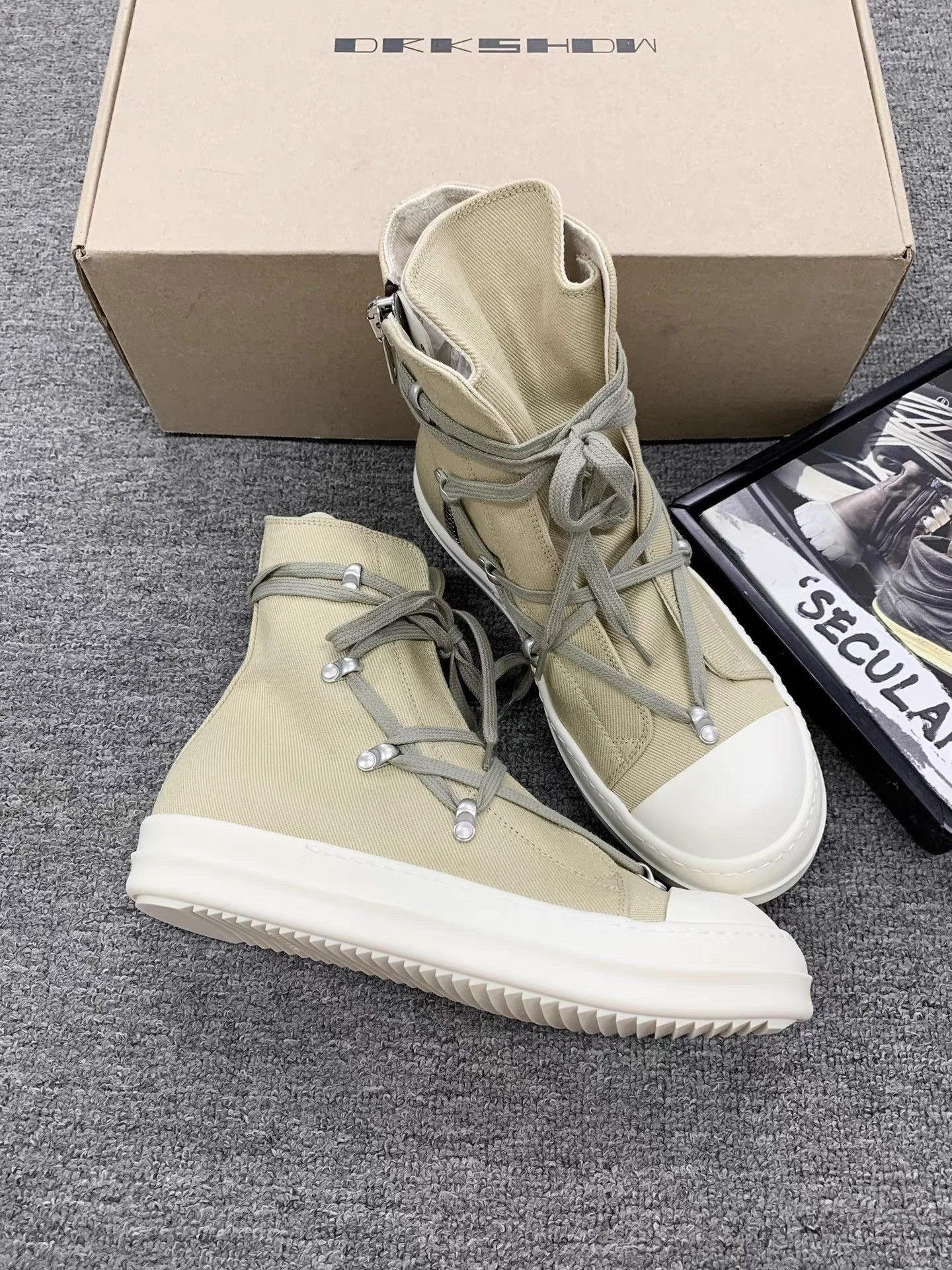 Rick Owens Rick Owens 25SS Pentagram High-Top Converse K34 Size US 6 / IT 36 - 2 Thumbnail
