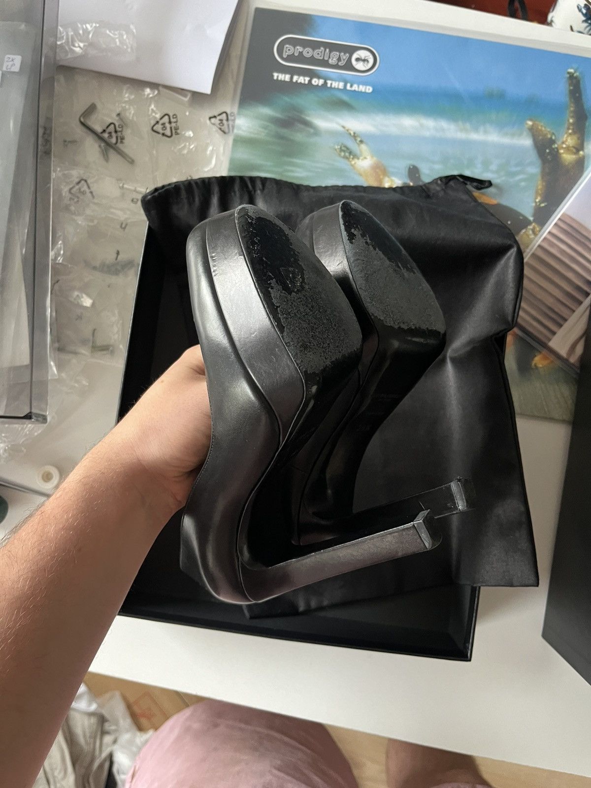 Yves Saint Laurent Yves Saint Laurant Heels black night Size US 8.5 / IT 38.5 - 9 Thumbnail