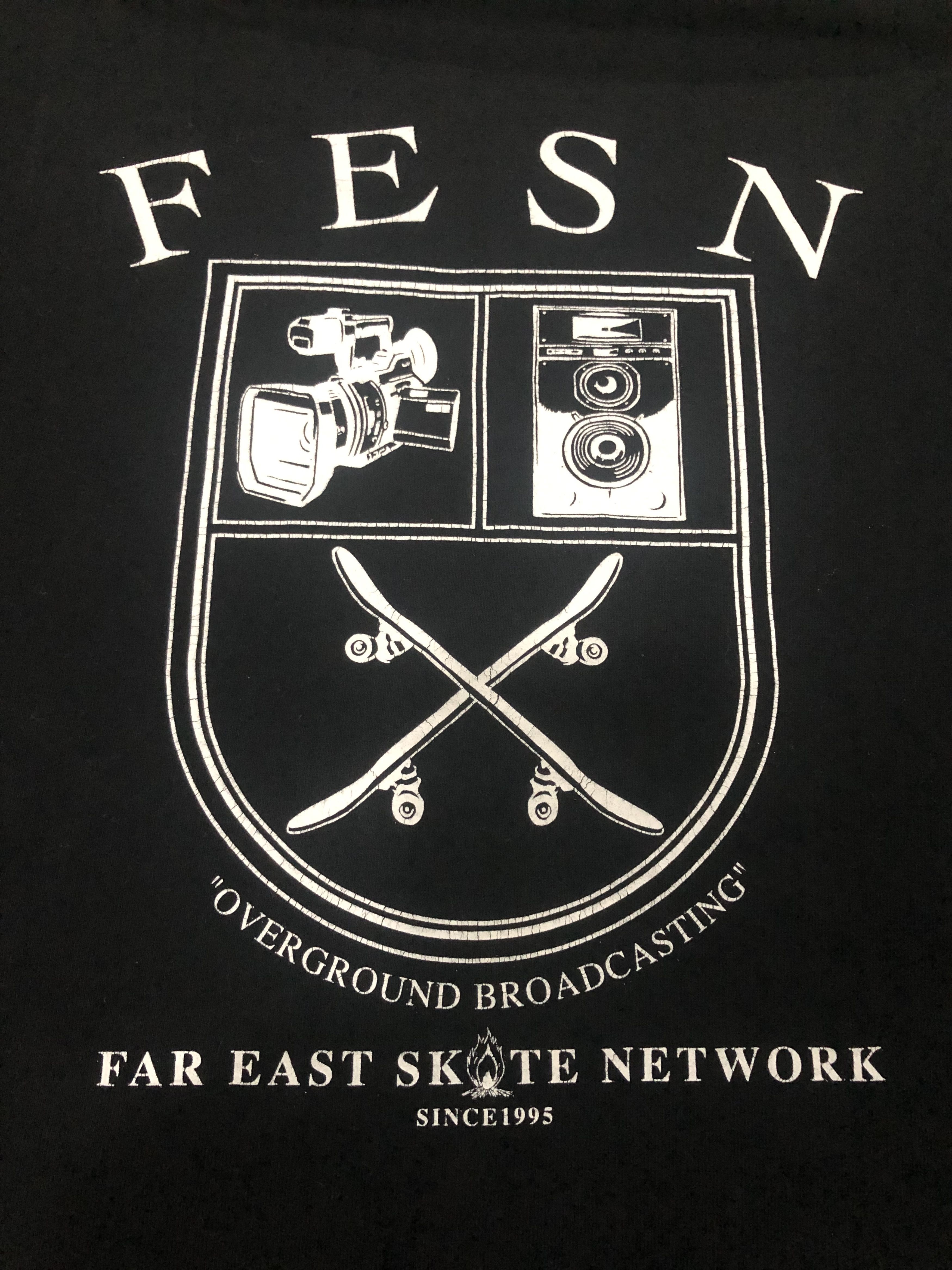 Japanese Brand × Vintage × Welcome Skateboards Vintage Far East Skate Network By Libe Brand Univs. Tees Size US XL / EU 56 / 4 - 3 Thumbnail