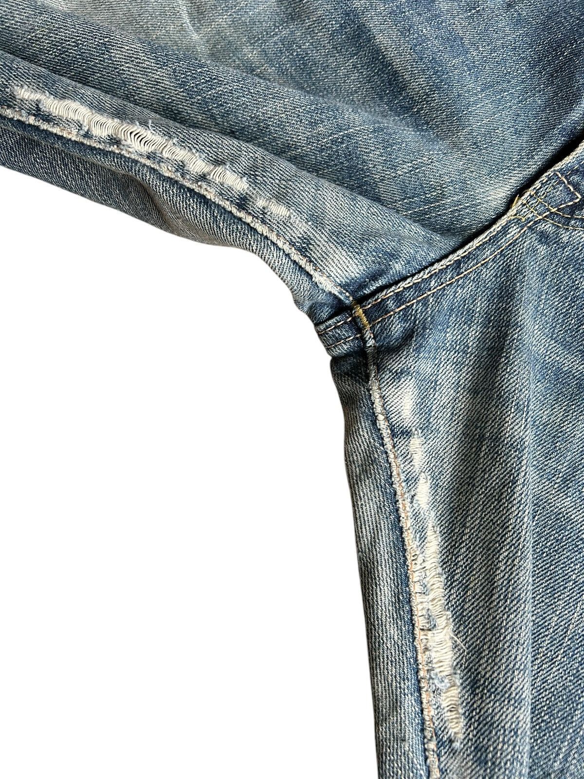Japanese Brand × Kapital × Vintage Edwin Selvedge Baggy Mudwash Denim Jeans Vintage Size US 35 - 12 Thumbnail
