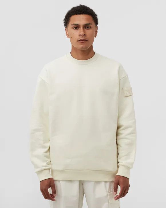 image of Stone Island Ghost Sweater in Cream, Men's (Size 2XL)