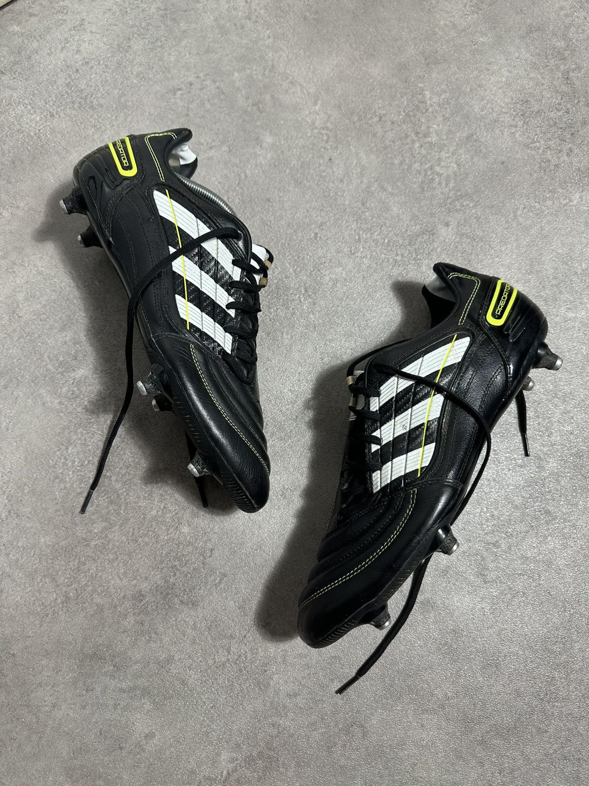 Adidas × Vintage Mens Boots Adidas Predator Absoludo X SG Size US 12.5 / EU 45-46 - 1 Thumbnail