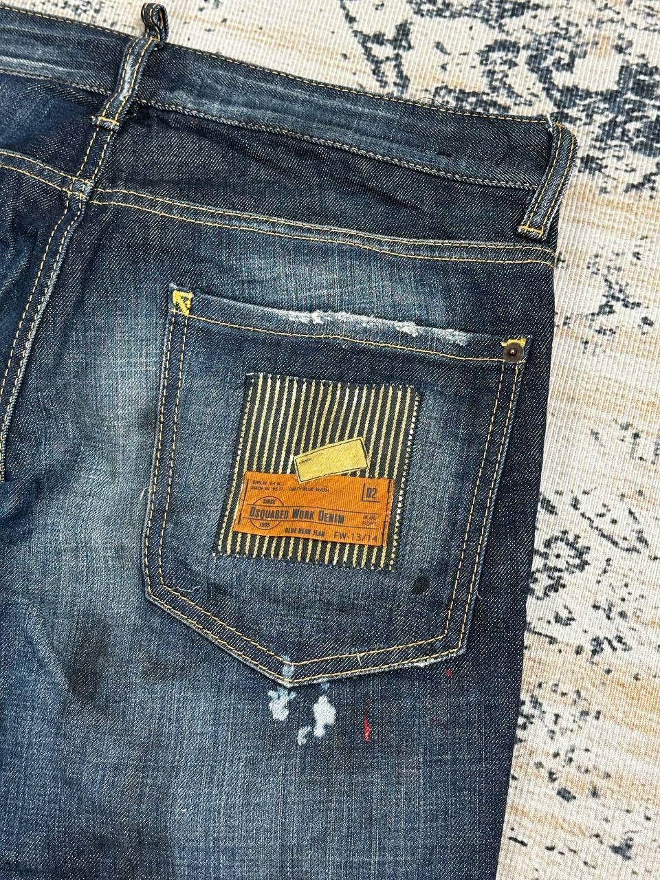 Dsquared2 Dsquared 2 Distressed Paint Splatter Slim Jeans Size US 32 / EU 48 - 15 Thumbnail