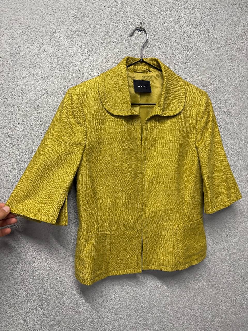 Akris Akris womens silk blazer jacket size 36 / Small Size XS / US 0-2 / IT 36-38 - 3 Thumbnail