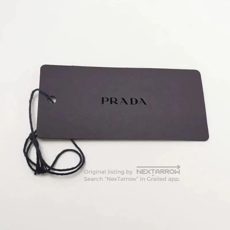 Prada Prada Black Cotton Logo Print Short Sleeve Shirt. Size US S / EU 44-46 / 1 - 4 Thumbnail