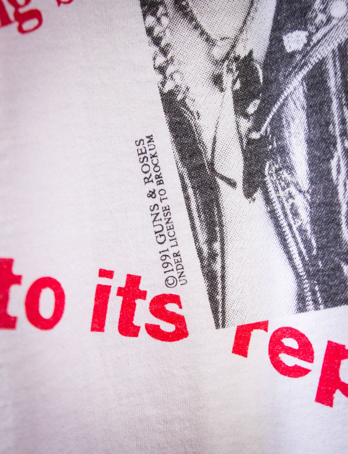 Band Tees × Vintage Vintage Guns n Roses Lies Concert T Shirt 1991 Size US L / EU 52-54 / 3 - 4 Thumbnail