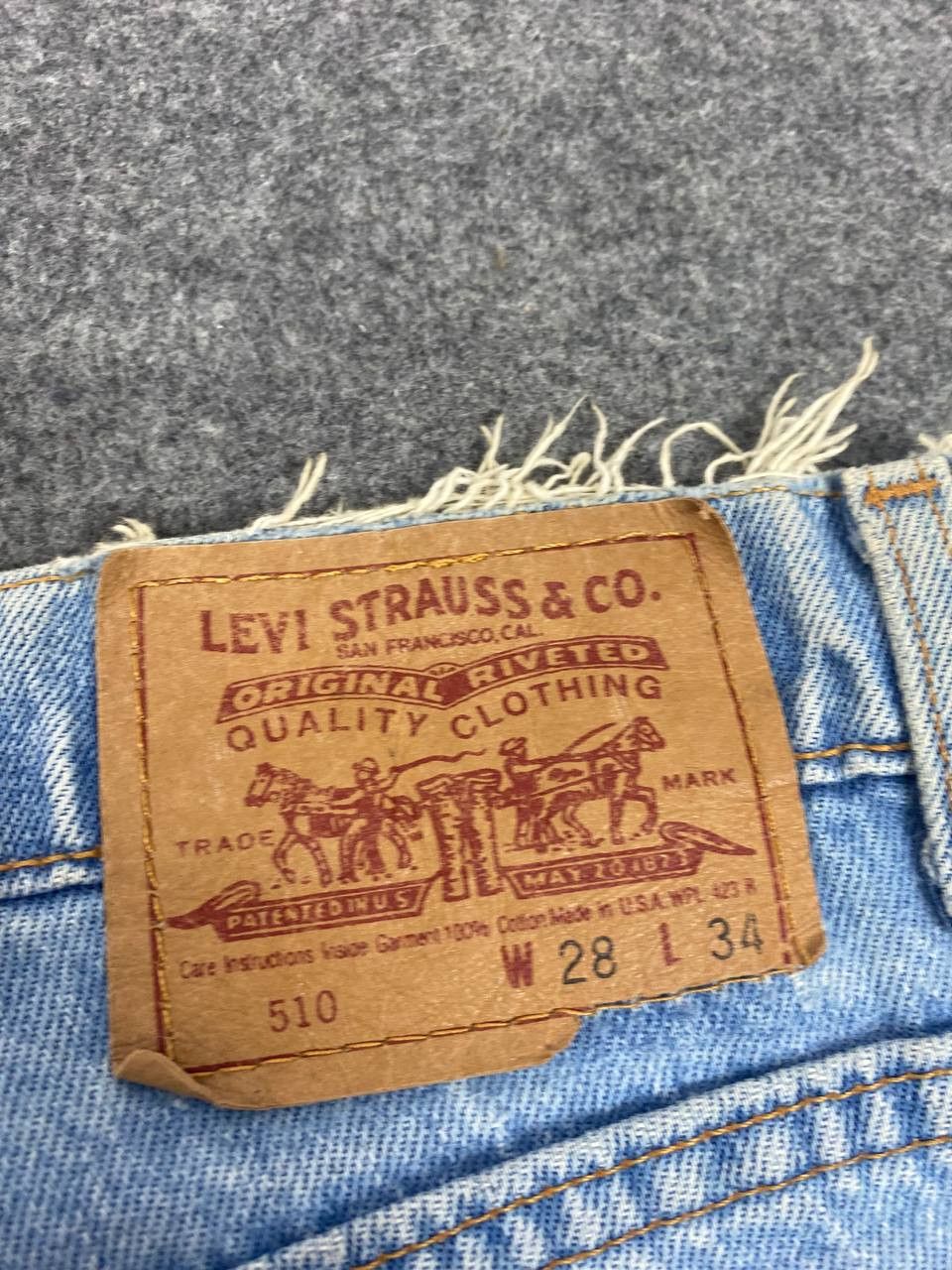 Levi's vintage levis 510 usa distressed style Size US 29 - 5 Thumbnail