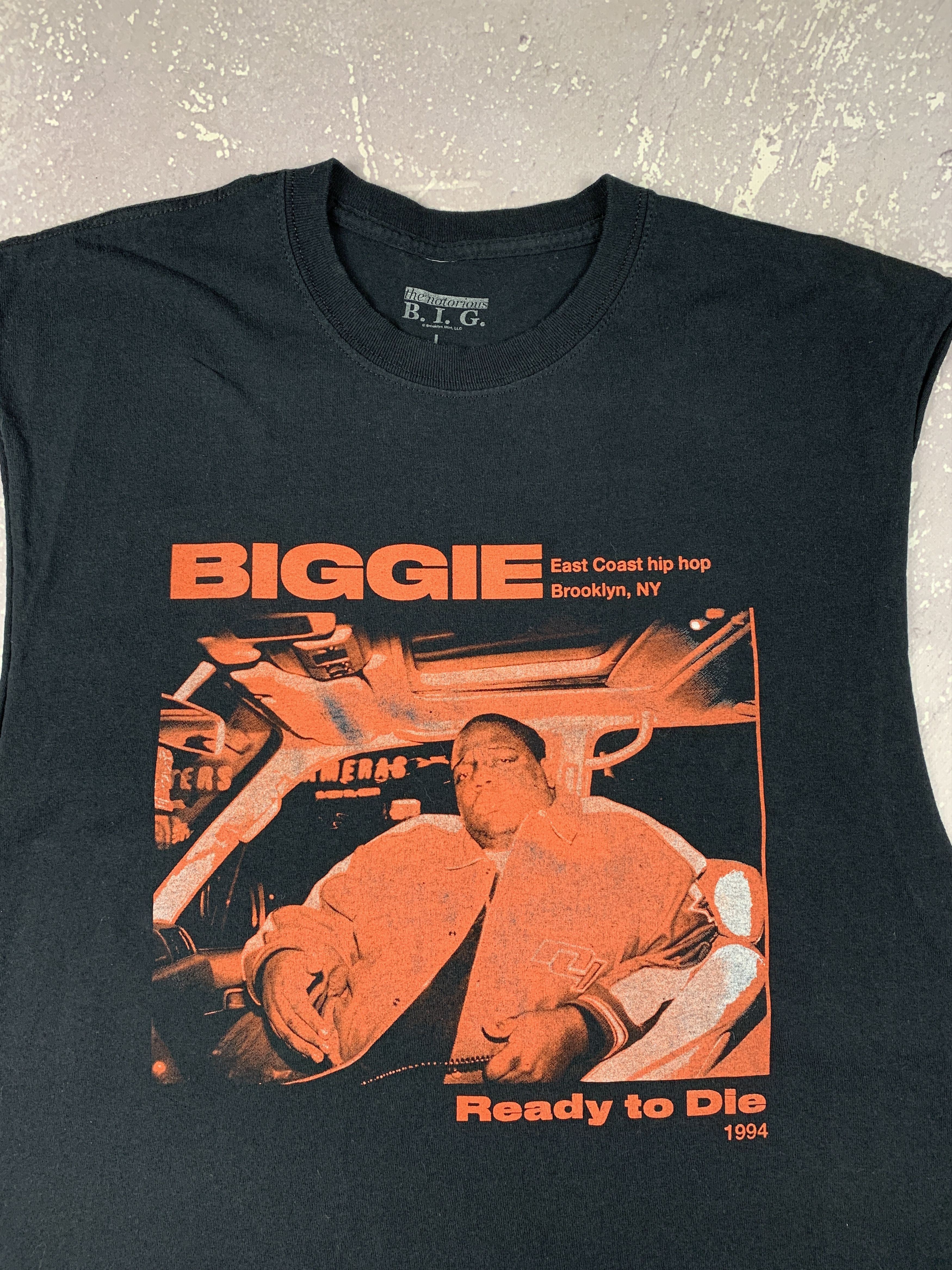 Rap Tees × Vintage 1994 BIGGIE Notorius READY TO DIE BROOKLYN Oversize Tank Top Size US XL / EU 56 / 4 - 3 Thumbnail