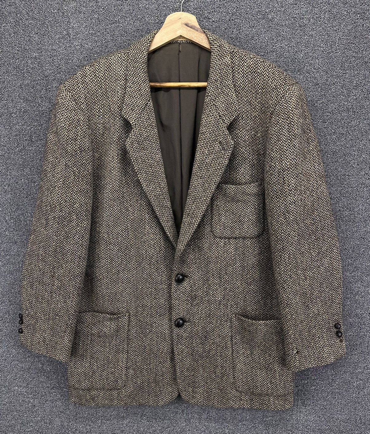 Issey Miyake Vintage Issey Miyake Papas Wool Rare Blazer Coats Jacket Size US L / EU 52-54 / 3 - 1 Thumbnail