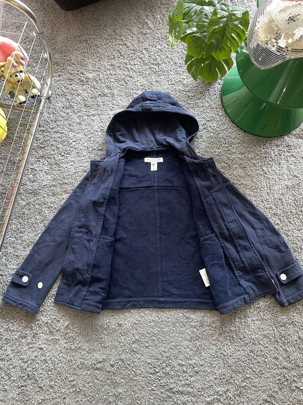 Comme des Garcons Comme Des Garcons Blue Duffle Coat S19905 Size US S / EU 44-46 / 1 - 19 Thumbnail