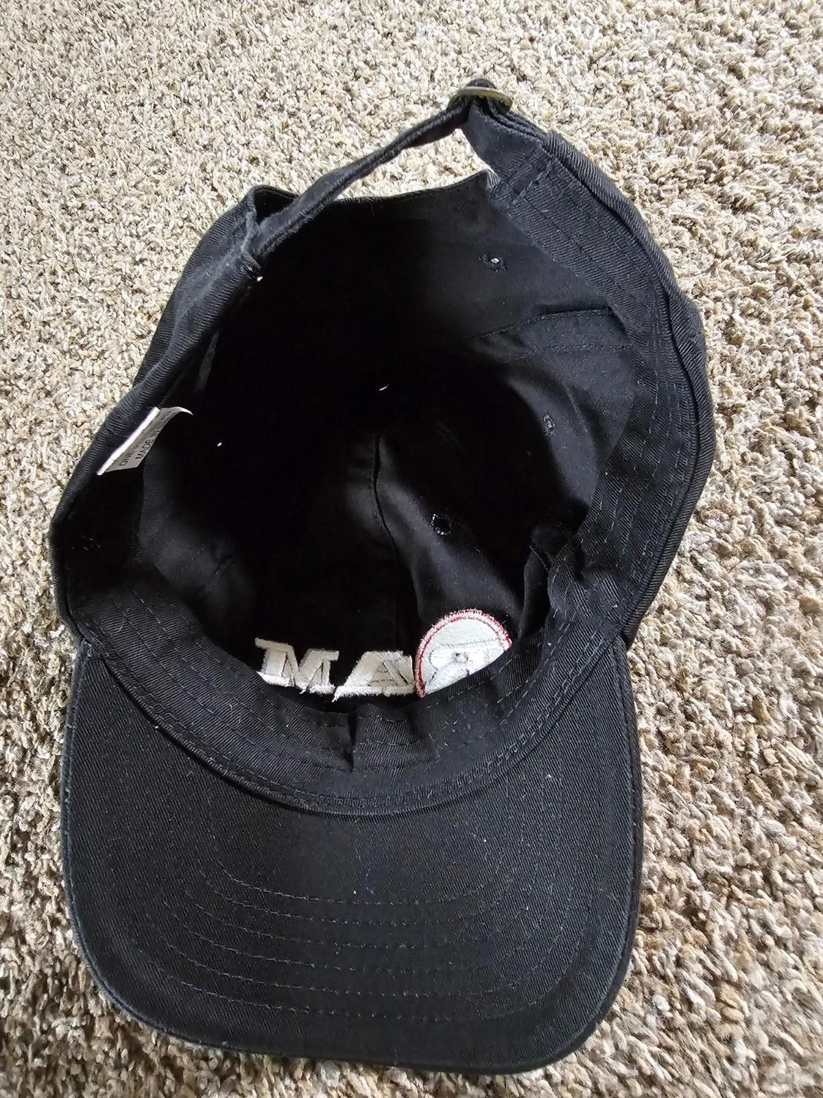 Artful Dodger Ram Strapback Baseball Cap - Black Dodge Adjustable Hat Size ONE SIZE - 4 Thumbnail