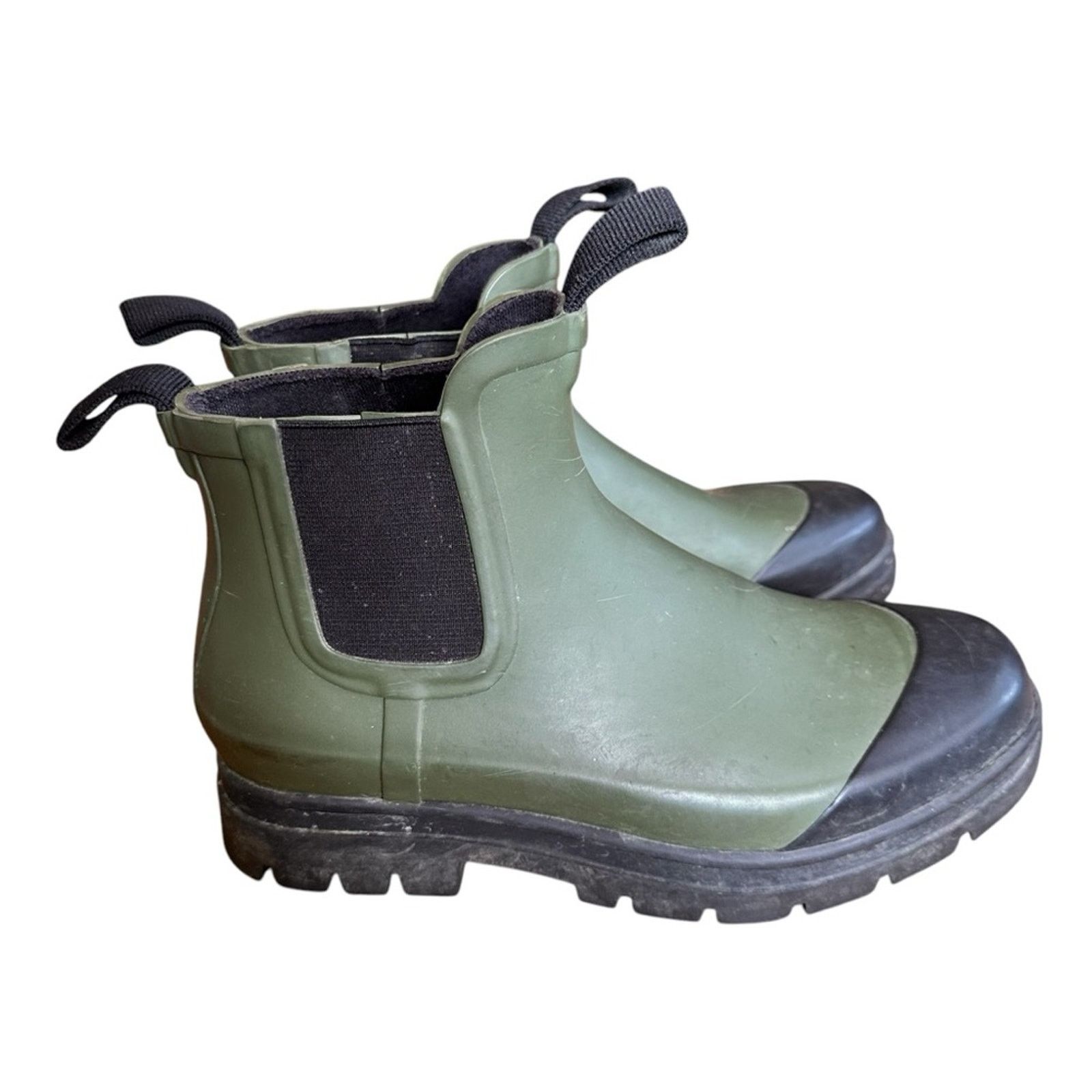 Everlane Everlane The Rain Boots - Size 6 - Surplus Green/Black Size US 6 / IT 36 - 7 Thumbnail