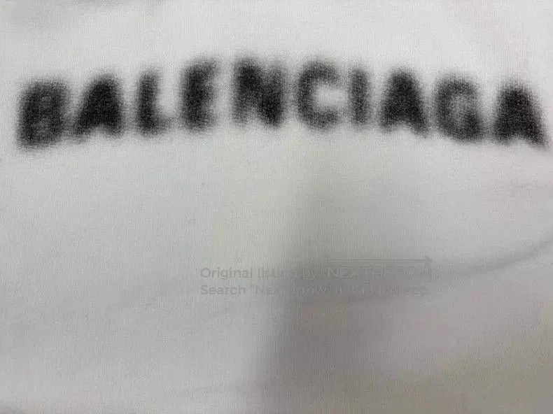 Balenciaga Balenciaga White Mosaic Logo Hoodie. Size US S / EU 44-46 / 1 - 3 Thumbnail