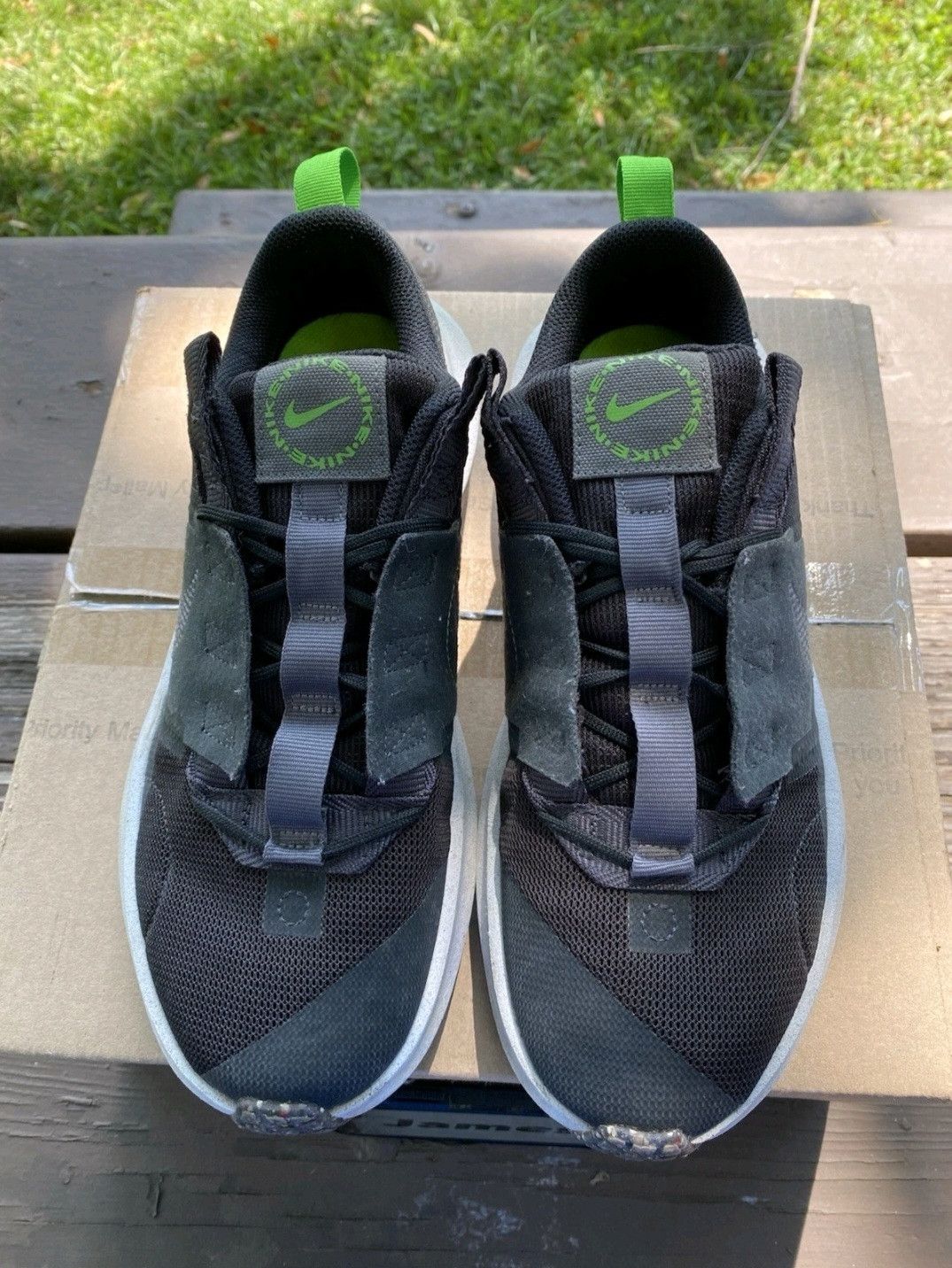 Nike Size 7 (GS) - Nike Crater Impact Low Black Db3551001 Size US 7 / EU 40 - 2 Thumbnail
