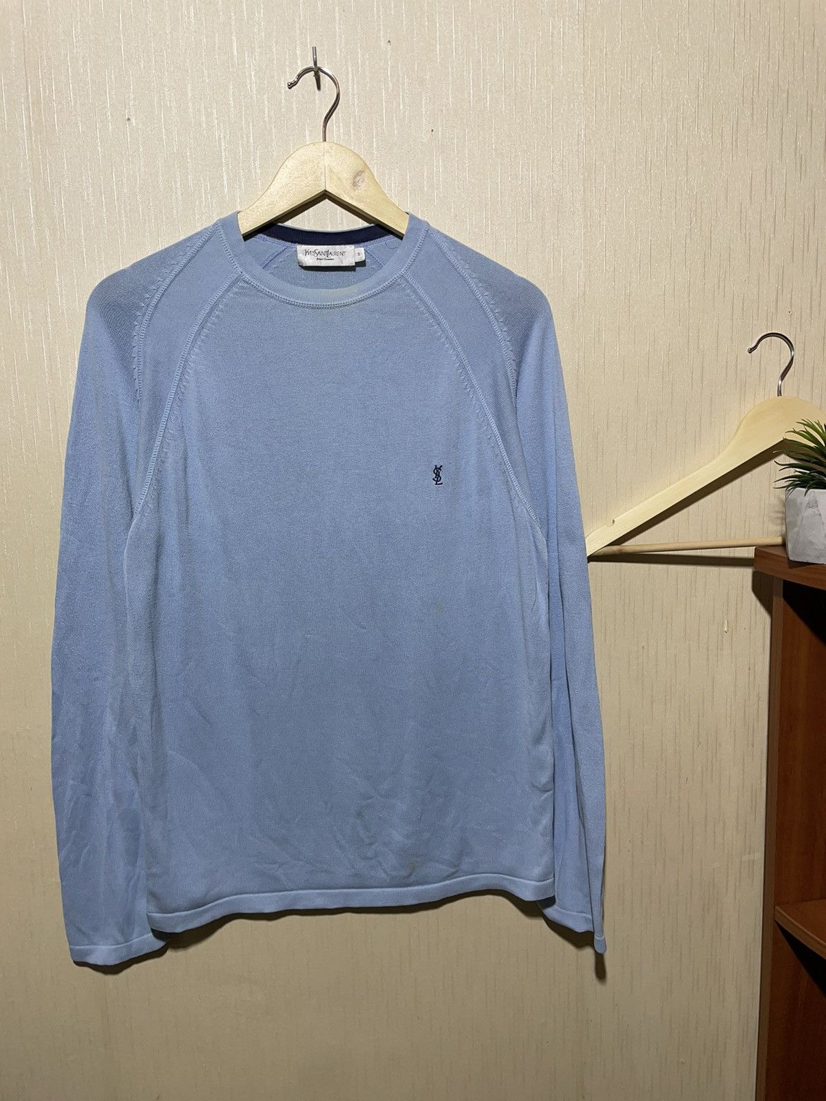 Vintage 2000s YSL Yves Saint Laurent Knit Jumper Size L main image 1