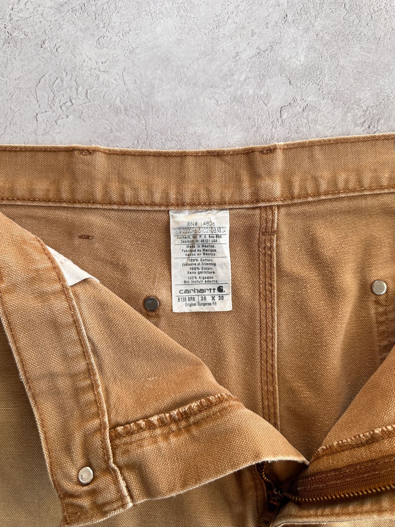 Carhartt × Vintage Vintage Carhartt Double Knee Workwear Carpenter Pant Size US 36 / EU 52 - 5 Thumbnail