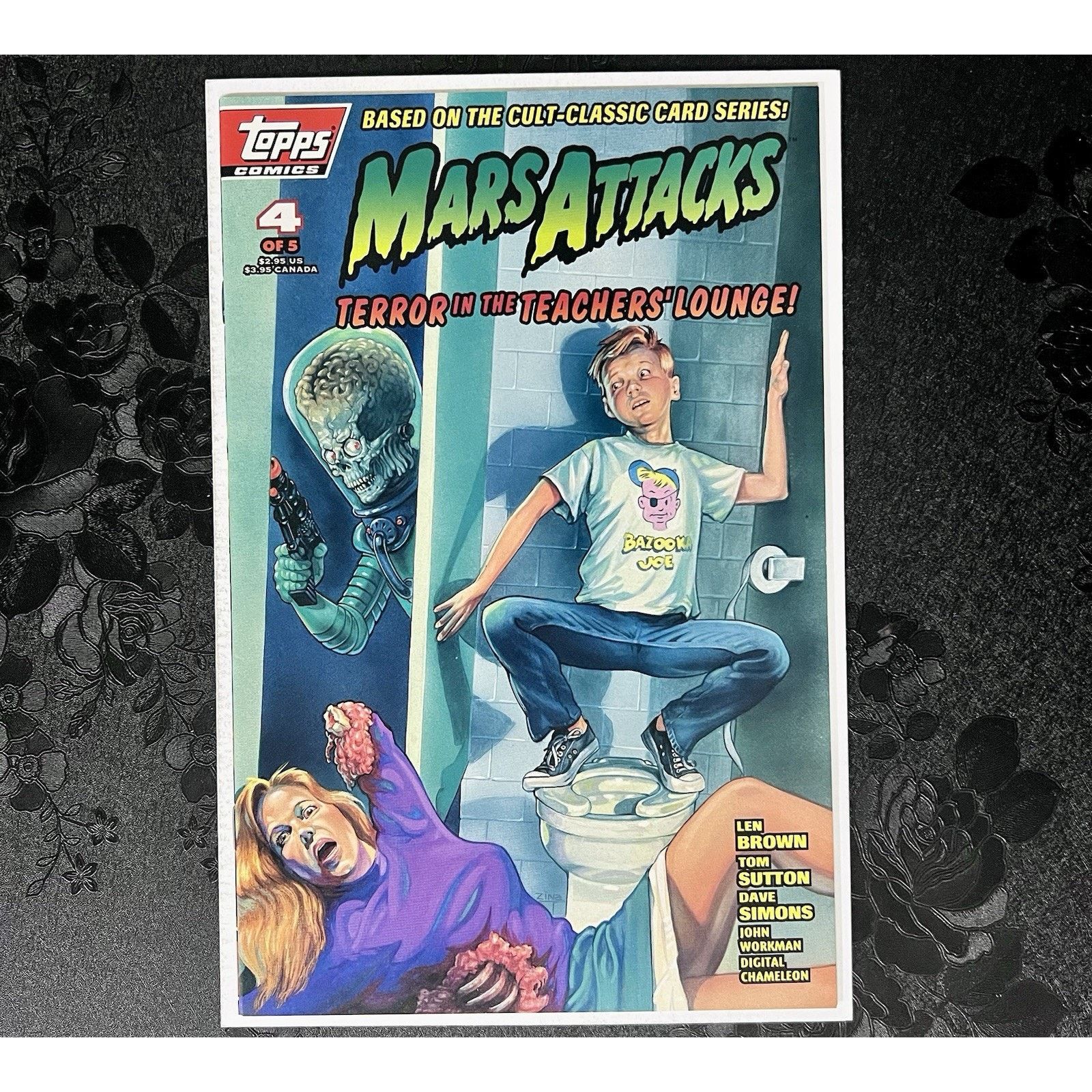 DC Comics Mars Attack # 4 of 5 Aug 1994 Topps Comics Size ONE SIZE - 2 Thumbnail