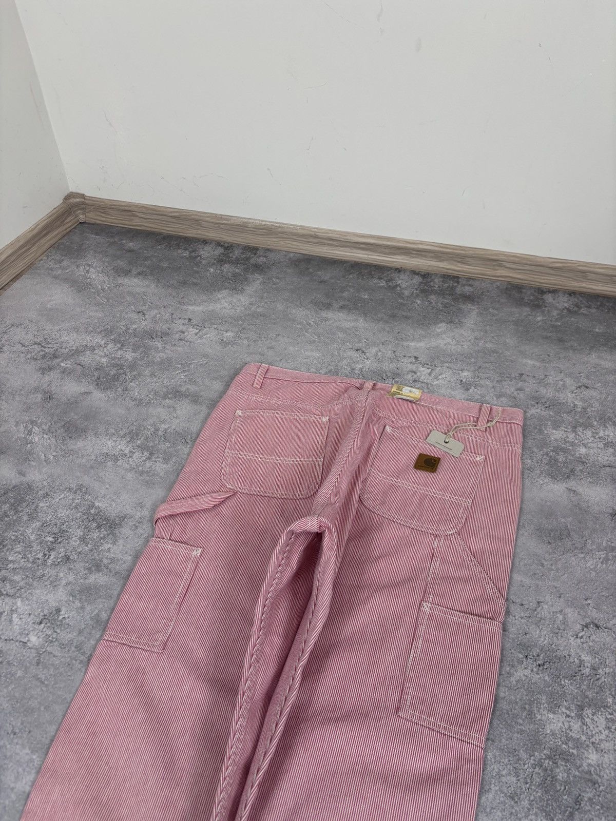 Carhartt Wip Carhartt WIP W’ Endeavor Pants NWT Carpenter Red/Pink Size 30" / US 8 / IT 44 - 11 Thumbnail