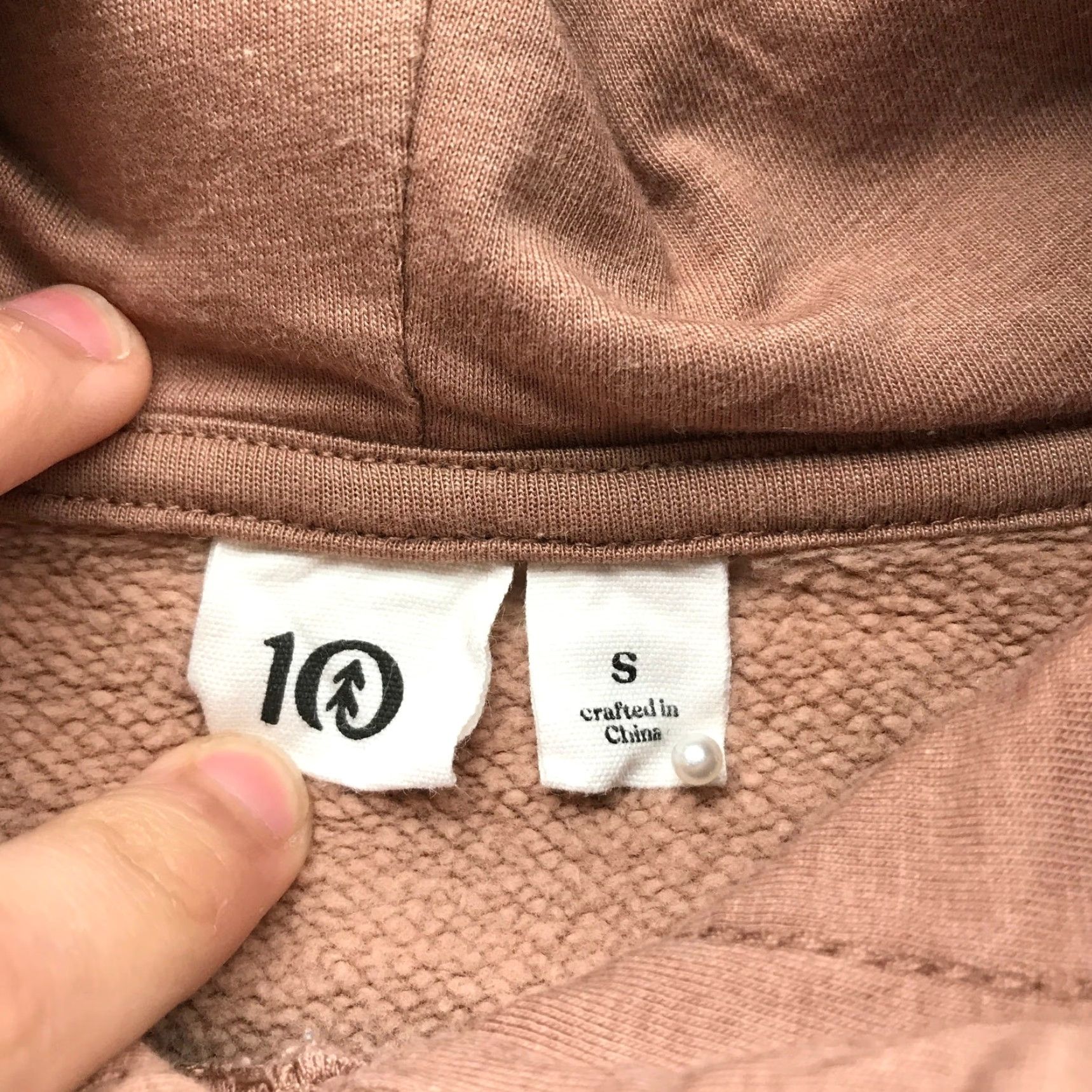 tentree Tentree Sweatshirt Hoodie Mens Small Long Sleeve Pocket Drawstring Brown Size S / US 4 / IT 40 - 3 Thumbnail