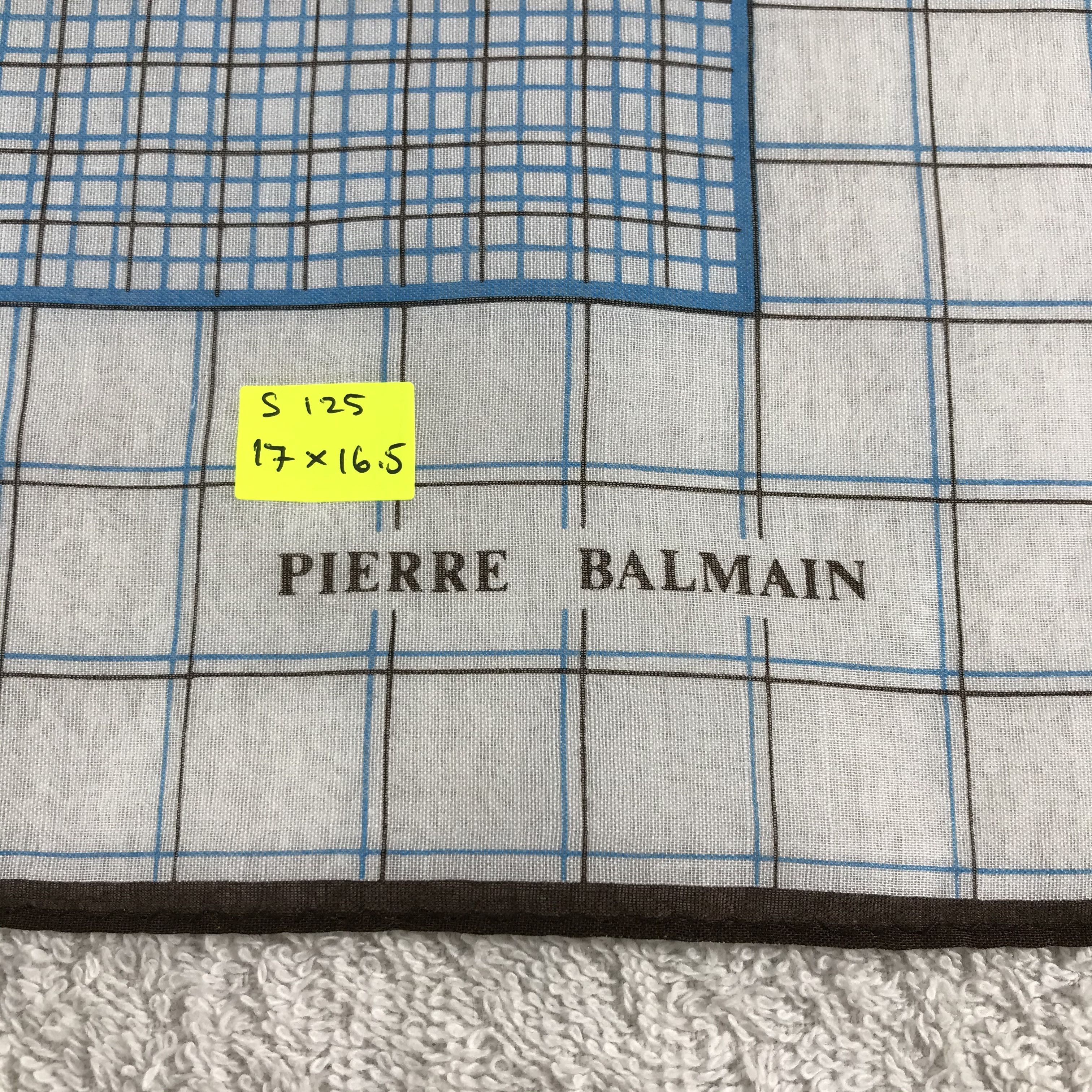 Pierre Balmain × Vintage Pierre Balmain Bandana / Handkerchief / Neckerchief - S125 Size ONE SIZE - 5 Thumbnail
