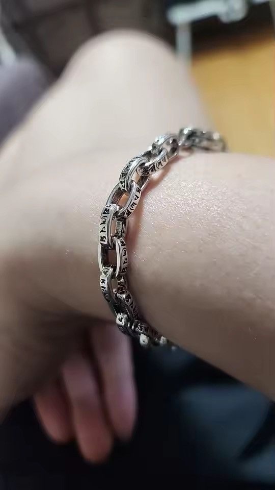 Japanese Brand 18 Cm New Six-Character Mantra Bracelet Size ONE SIZE - 4 Thumbnail