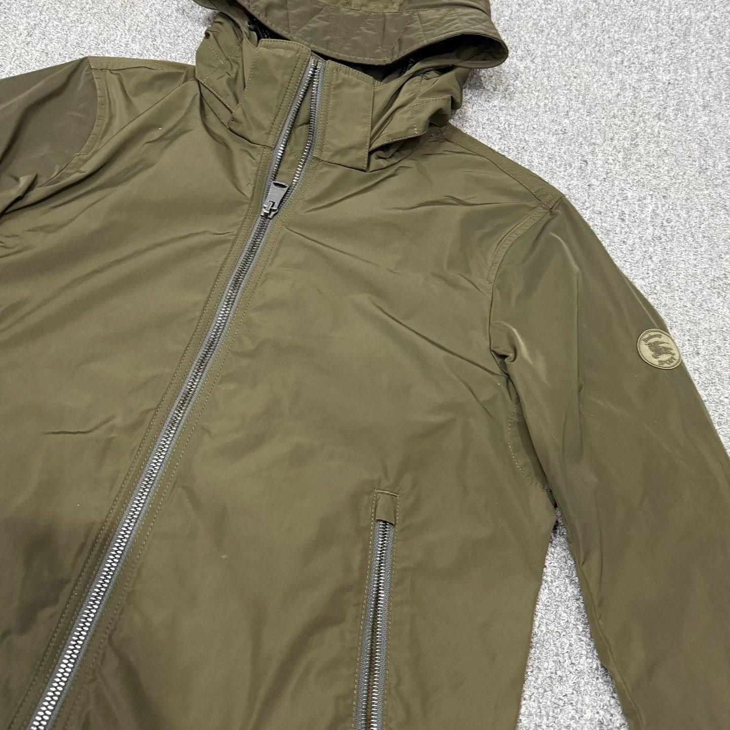 Burberry Burberry Green Nylon Horseferry Logo 48 Jacket 99 New Size US M / EU 48-50 / 2 - 4 Thumbnail