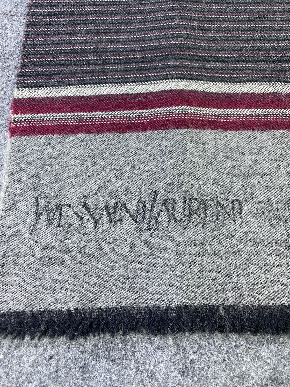 Vintage × Yves Saint Laurent Yves Saint Laurent Scarf/Muffler/Neckwear -T889 Size ONE SIZE - 5 Thumbnail