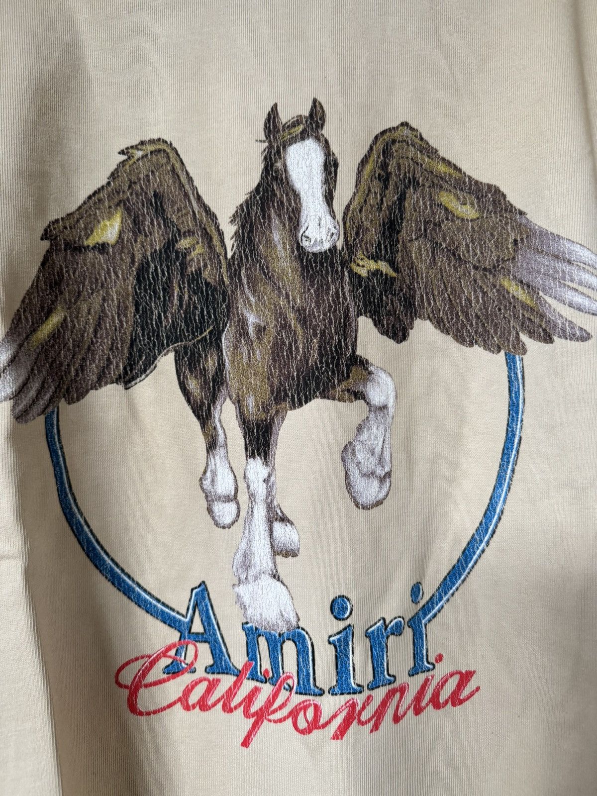 Amiri Amiri Pegasus Logo T-shirt Size US XXL / EU 58 / 5 - 3 Thumbnail