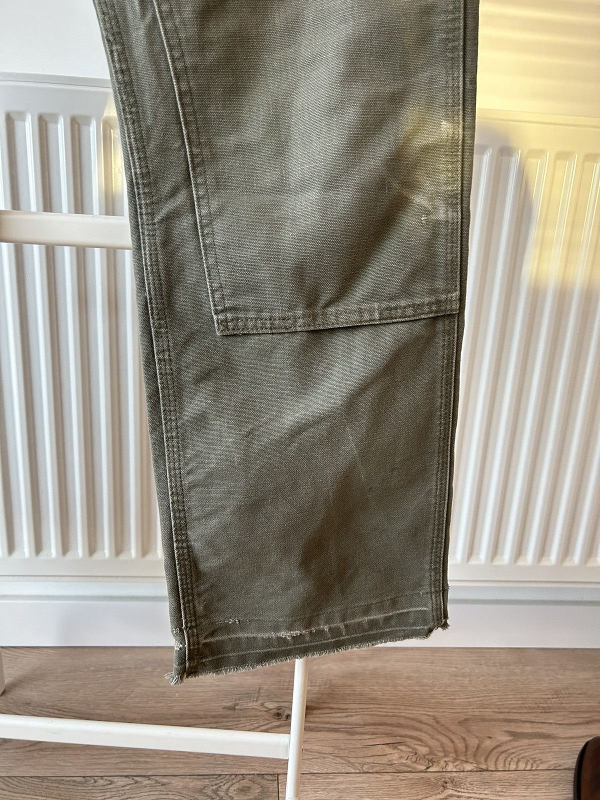 Carhartt × Vintage Distressed Carhartt Double Knee denim Size US 32 / EU 48 - 3 Thumbnail
