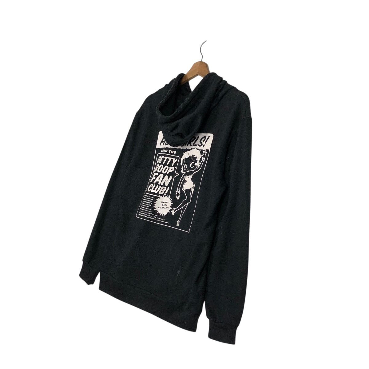 Japanese Brand 📌Vintage Hoodie Pull Over Betty Boop Big Logo Design Size US L / EU 52-54 / 3 - 12 Thumbnail