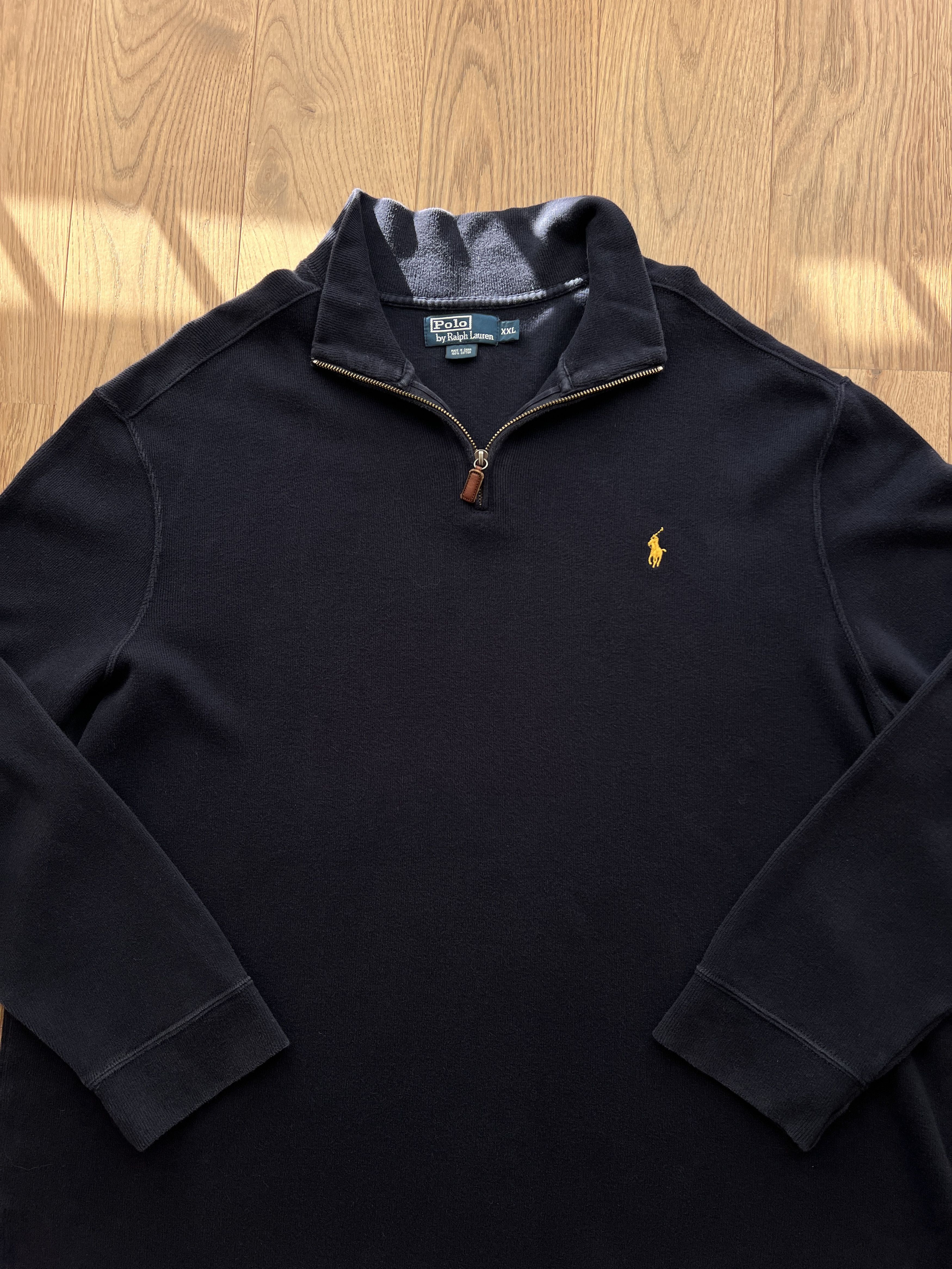 Polo Ralph Lauren PRL half zip sweatshirt old money vintage sweater 2000s rare Size US XXL / EU 58 / 5 - 11 Thumbnail