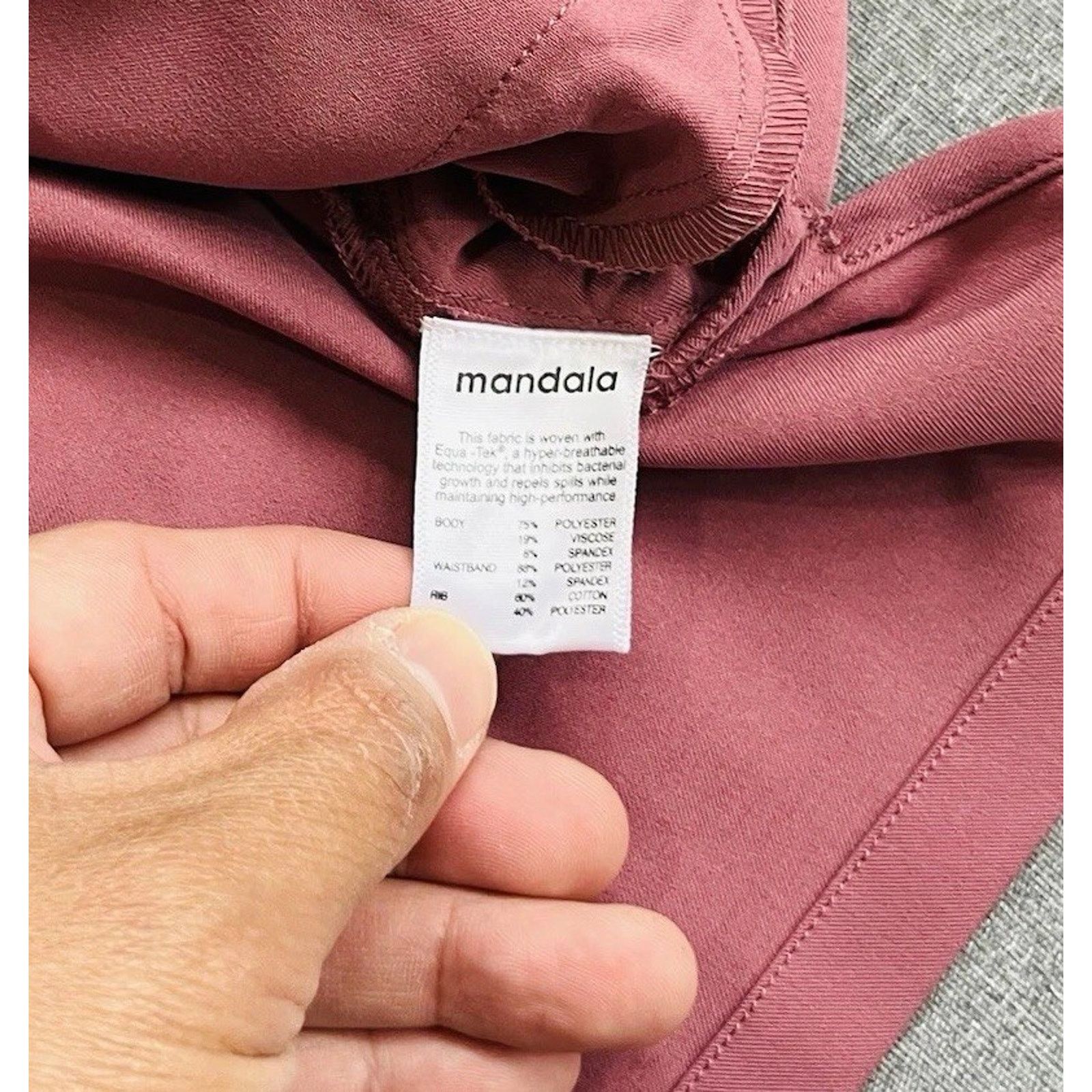 Other Brand New Mandala Women's Scrub Top, Pink, L, Size L / US 10 / IT 46 - 6 Thumbnail