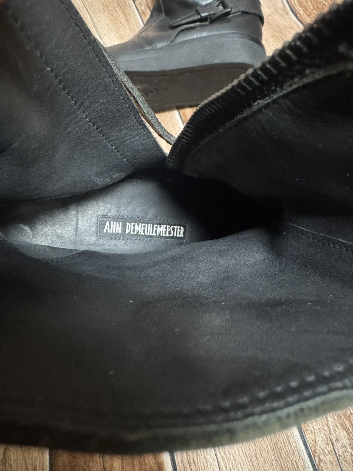 Ann Demeulemeester Biker ankle boots Size US 5.5 / IT 35.5 - 10 Thumbnail