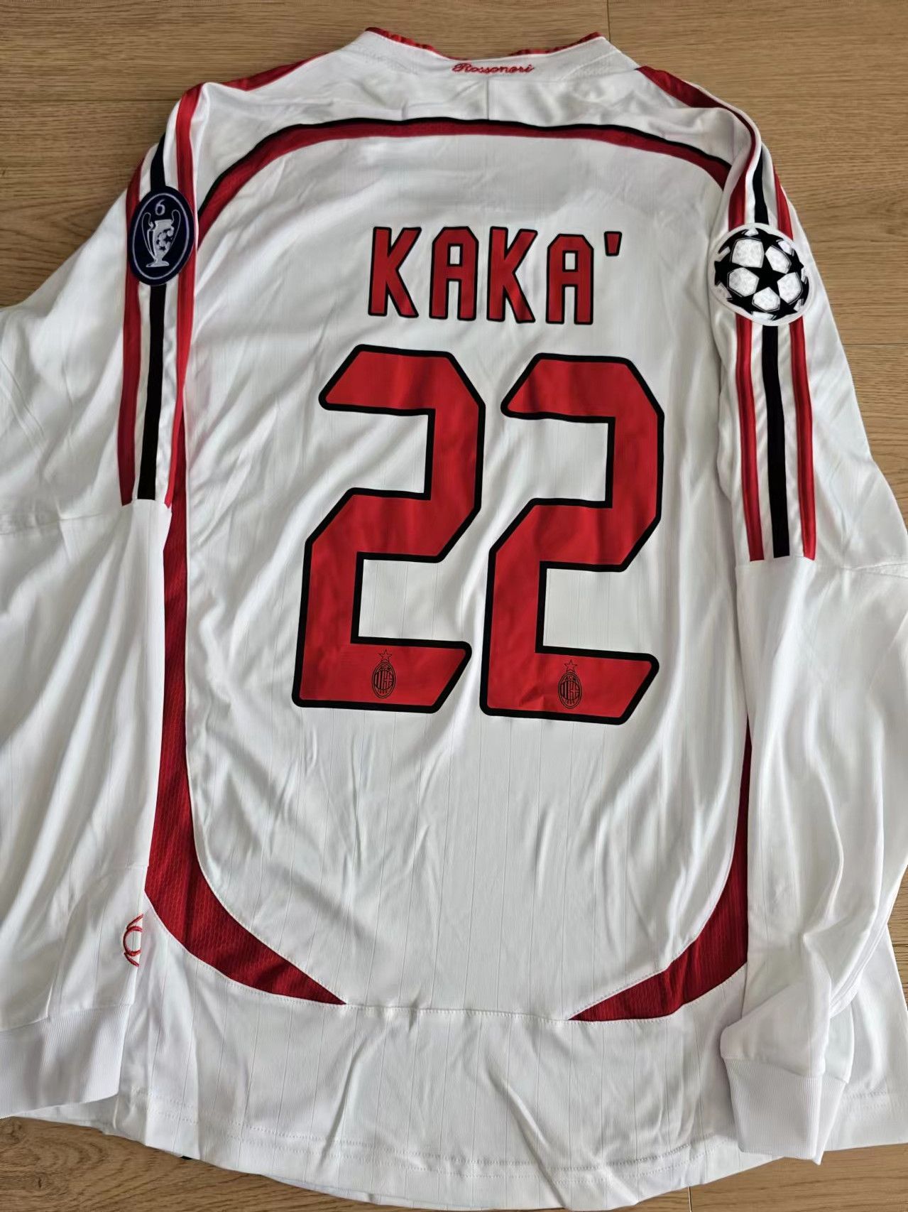 Other 2006 07 AC Milan 22 Kaka Jersey Longsleeve Size US M / EU 48-50 / 2 - 1 Thumbnail