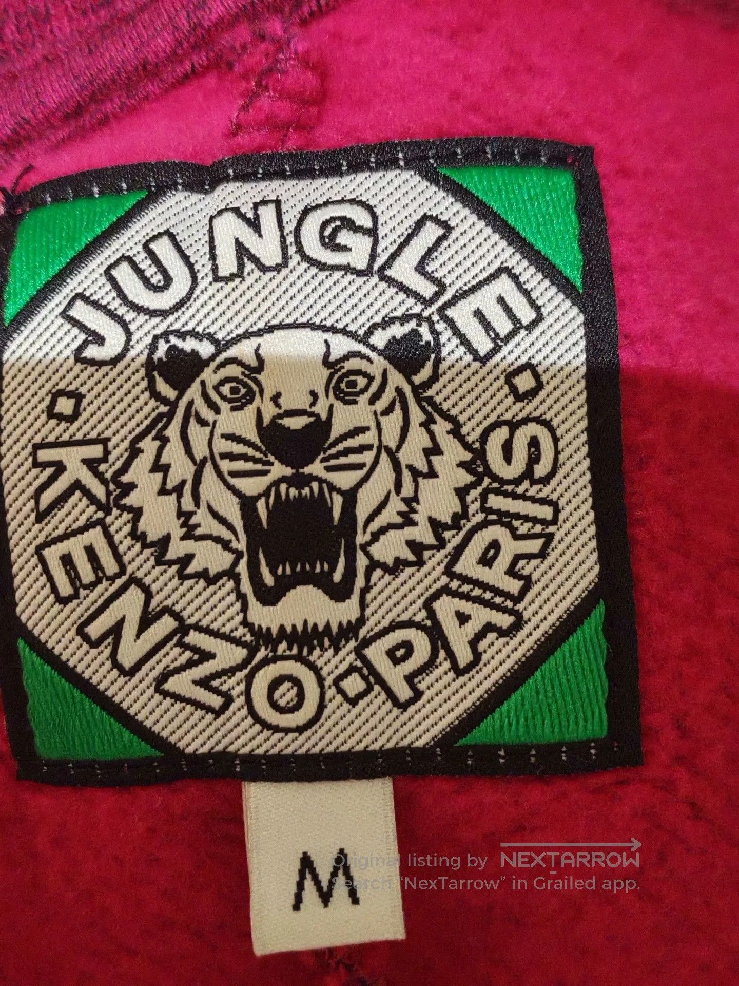 Kenzo KENZO Tiger Embroidered Sweatshirt Dress. Size M / US 6-8 / IT 42-44 - 6 Thumbnail
